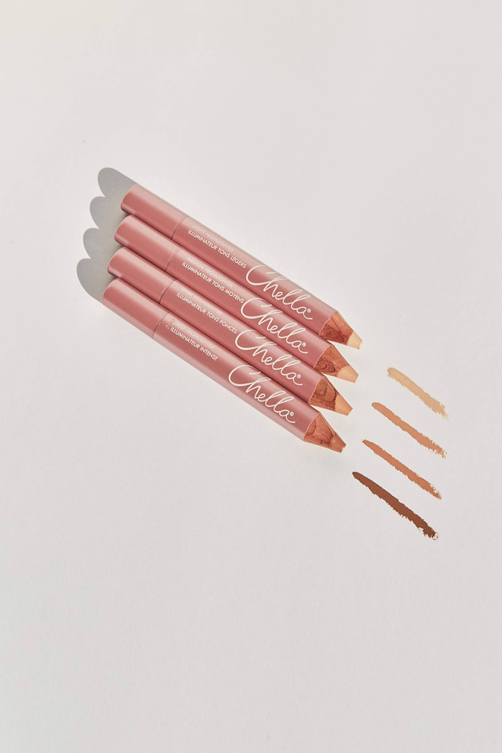 Chella Highlighter Makeup Pencil - Vegan, Cruelty Free, Paraben Free, Gluten Free - Use as a Highlighter, Concealer and Under Eye Liner (Light Matte) ChellaAu supplements