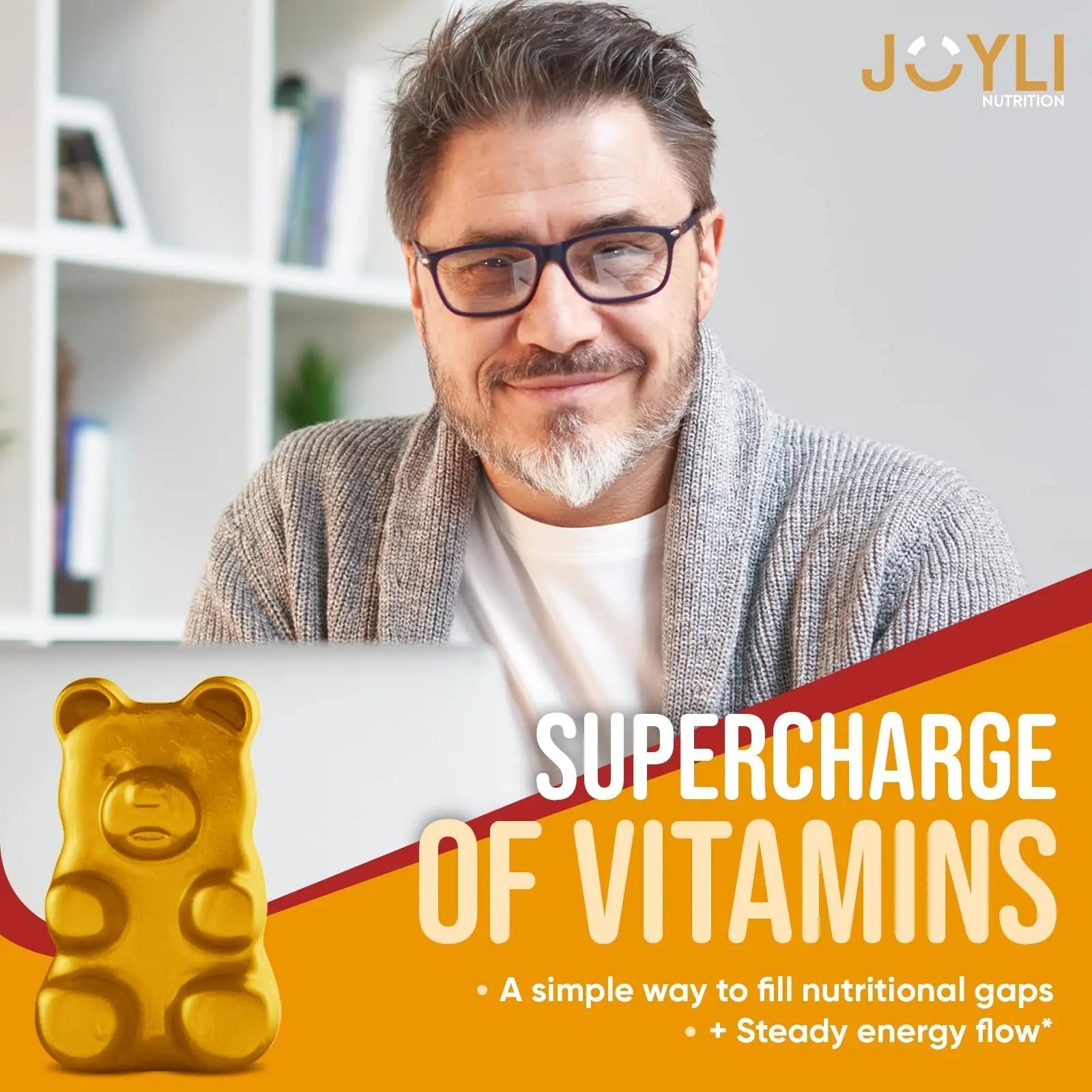 Joyli Superfruit Gummies - Sugar-Free Fruit Multivitamin Gummies for Adults - Natural JOYLI NutritionAu supplements
