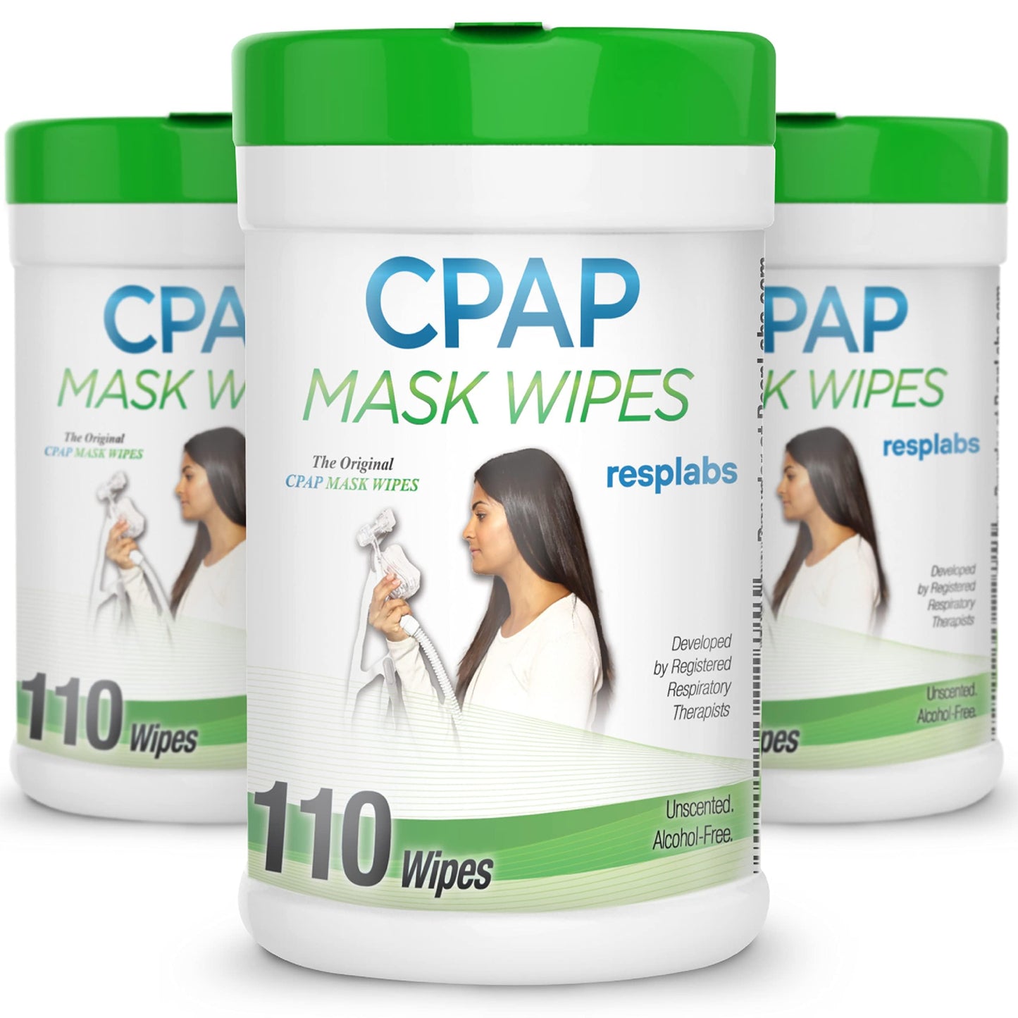resplabs CPAP Mask Wipes Unscented Cleaner for Full Face, Nasal Masks RespLabs Medical Inc.US supplements