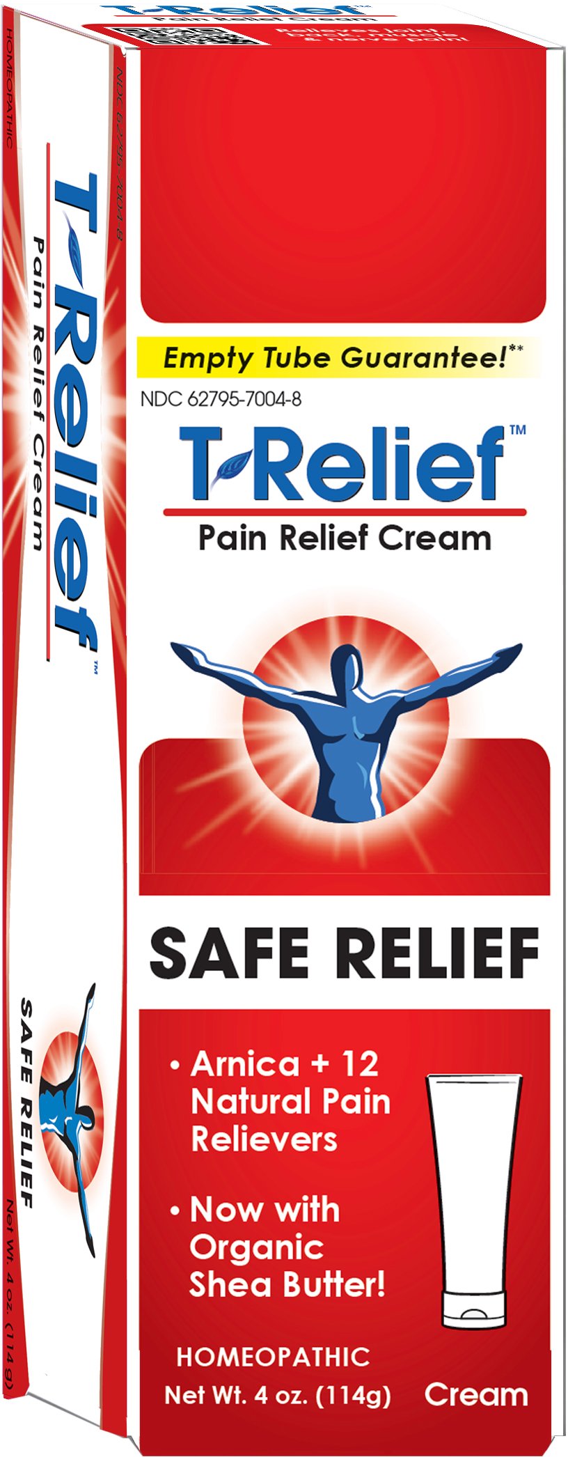 T-Relief Pain Relief cream,[114g] 4 oz MediNaturaAu supplements