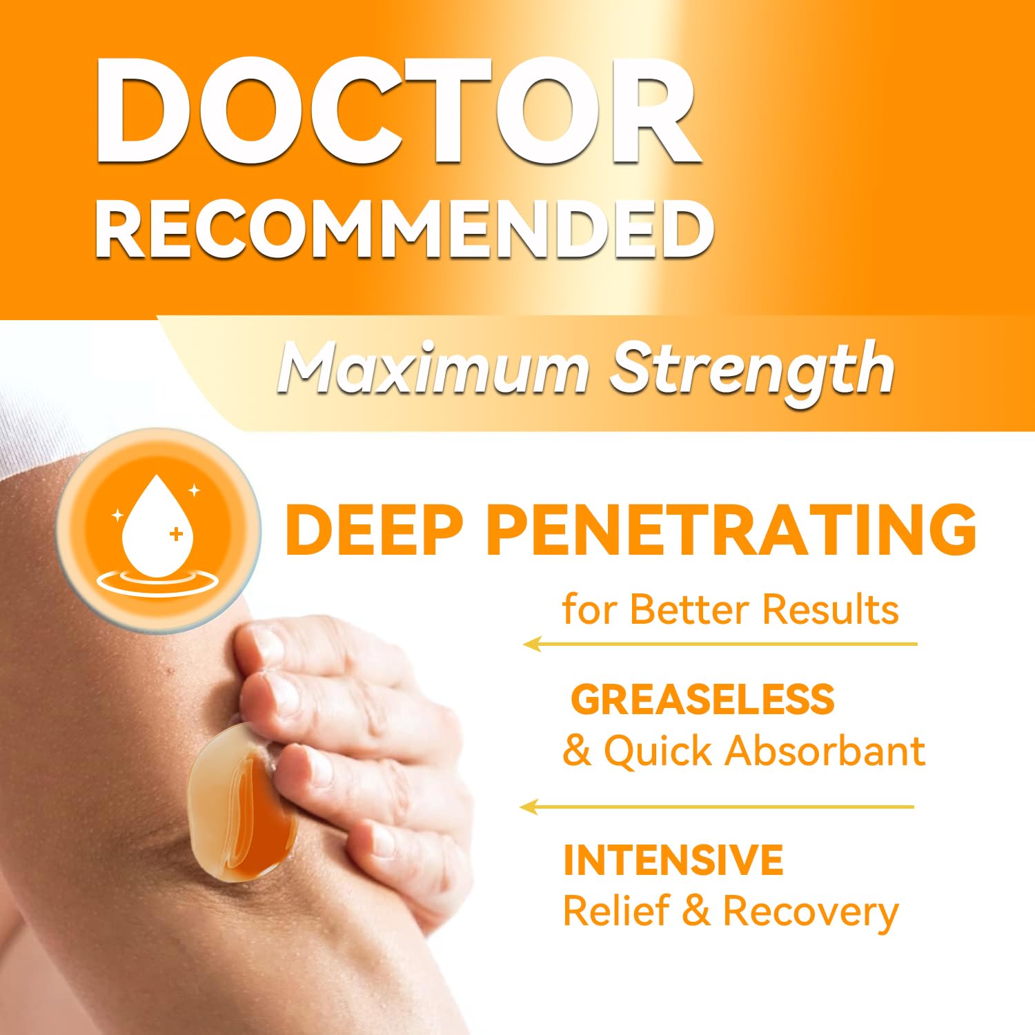 WONDROUSZ Bee Venom Joint Cream, Extra Strength Muscle & Bone Soothing Ointment, for Shoulder, Back, Neck, Hands, Feet, Leg, Knees, Ankle, Arthritis, Meniscus, for Adults, Seniors WONDROUSZAu supplements