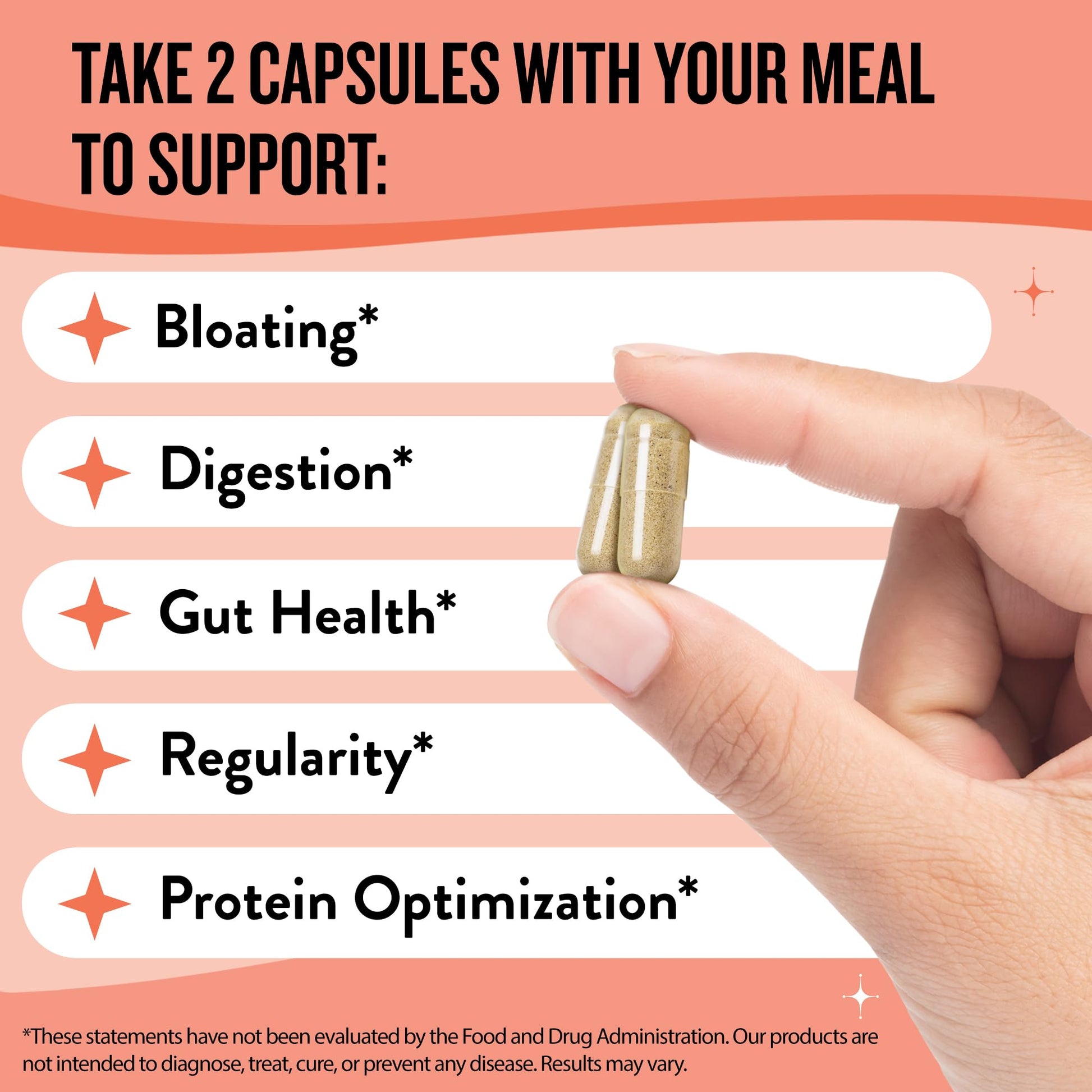 Legendairy Milk Digestive Enzymes for Women, Probiotics for Digestive Health, Gut Health Supplements, Bloating Relief for Women, Debloat Gas Relief w/Ginger & Fennel Bloat Baddie 60 Capsules Legendairy MilkAu supplements