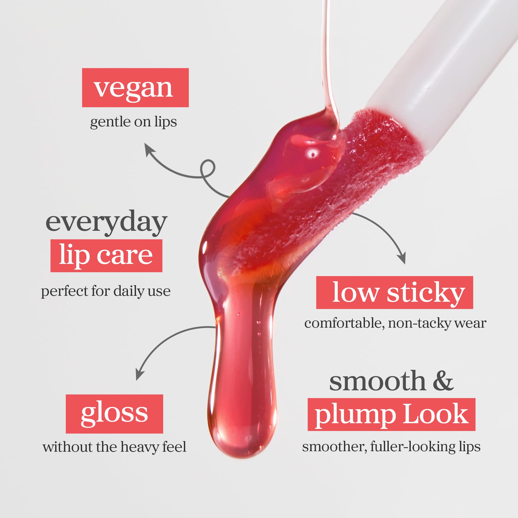 NOONI Korean Lip Oil - Appleberry | Long-Lasting, Moisturizing, Plumping, Revitalizing for Dry Lips, Waterproof, No Peel Off, Hydrating, Nourishing Crystal Clear, Stocking Stuffers, 0.12 FL Oz NOONIAu supplements