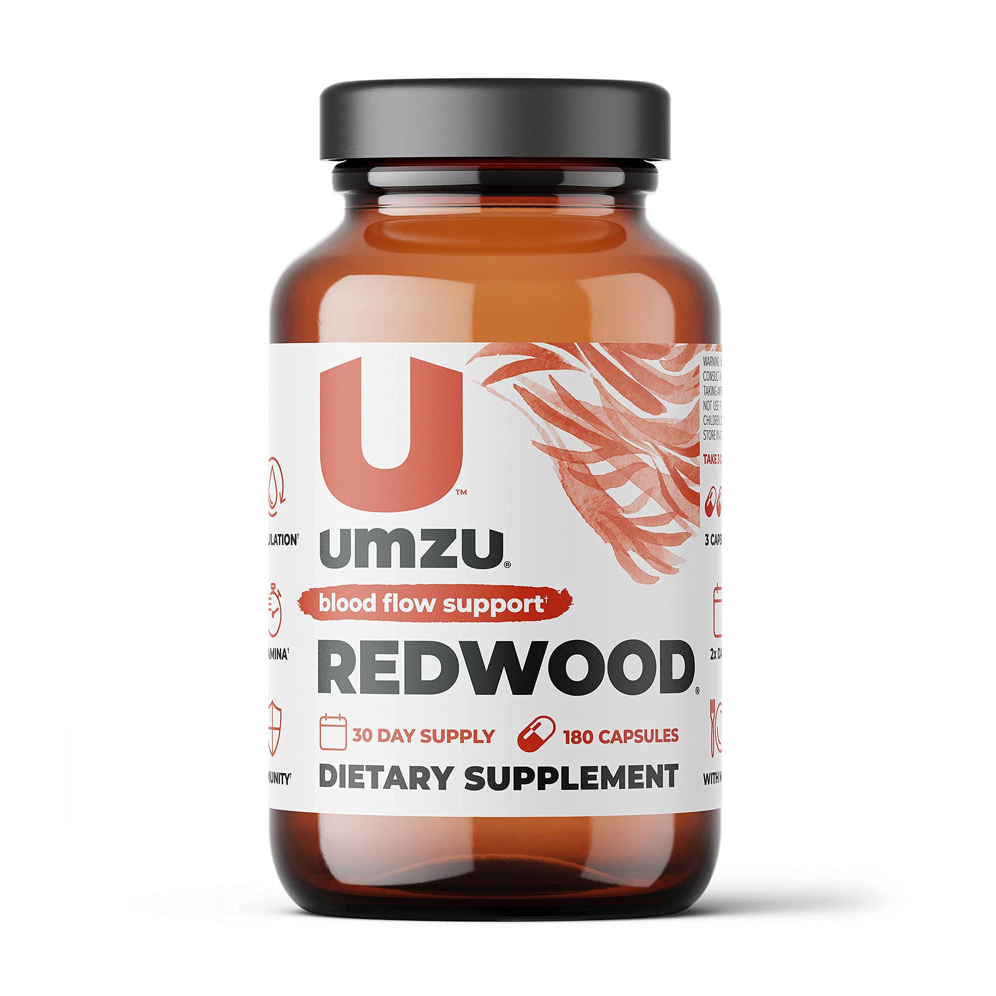 UMZU Redwood - Supports Nitric Oxide & Healthy Blood Flow - Blend of Vitamins & Herbal UMZUAu supplements
