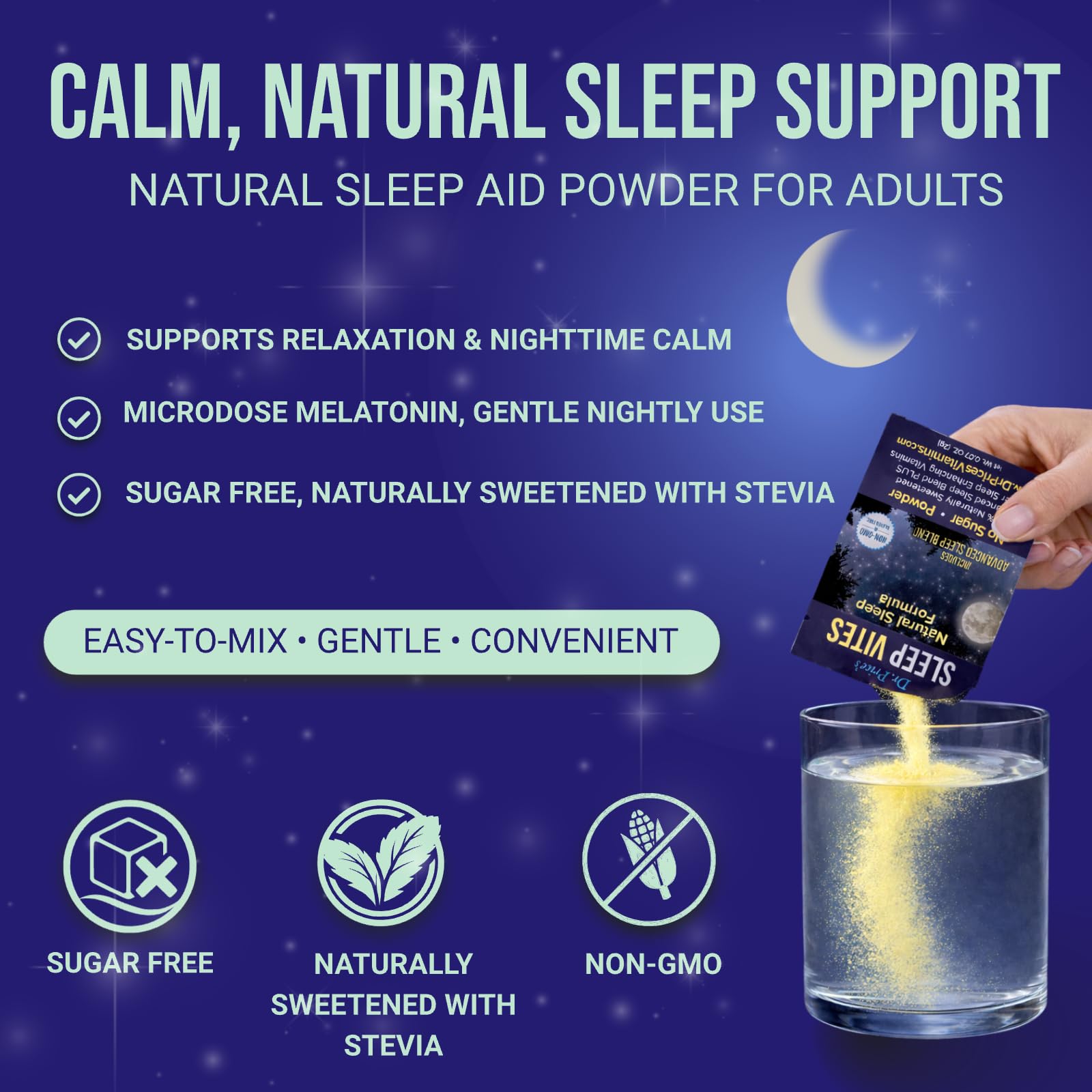 Dr. Price’s Natural Sleep Aid Powder – Berry-Citrus, 30 Packs | Sleep Powder Drink Mix with Magnesium, Microdose Melatonin & Tryptophan | Sleep Support for Adults | Doctor-Formulated, Made in USA Dr. Price's VitaminsAu supplements