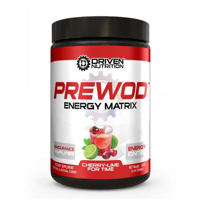 Driven PREWOD Energy Matrix, 50 Servings - Pre-Workout Supplement with Caffeine Driven NutritionUS supplements
