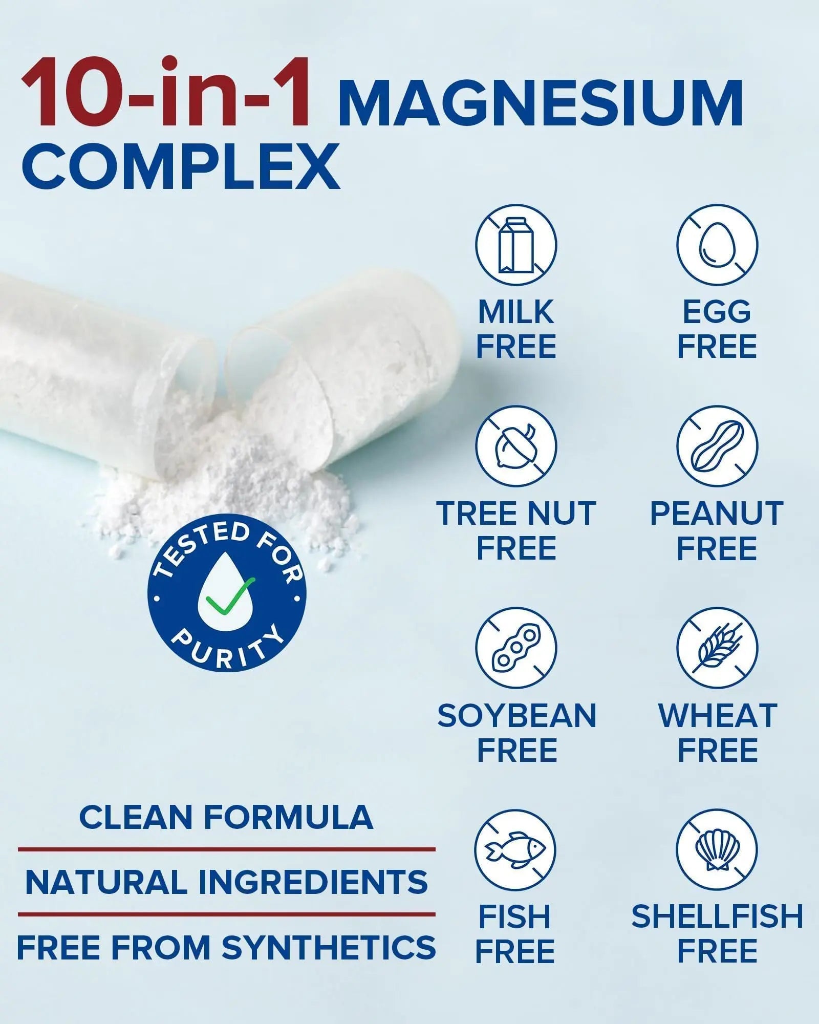 Terranics Magnesium Complex Supplement 420mg, 10-in-1 Full-Spectrum Formula, Glycinate, Citrate, Malate & More, Max Absorption, Bone and Heart Support, 120 Veggie Caps Terranicsnz supplements