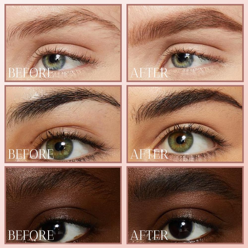 2PCS New Waterproof Brow Pencil with Micro-Fork Tip, 3D Magic Eyebrow Pencil 4-Head Split Waterproof Long-lasting,Fine Stroke Eyebrow Pen Makeup Eyebrow Pencils Stay on All Day (Brown) GenericAu supplements