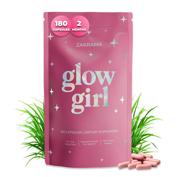 Beef Organ Supplement for Women – Grass-Fed Beef Liver, Ovary, Uterus & Organ Complex for Hormone Balance, Energy & PMS Support – Pasture-Raised + Vitamin C – 180 Capsules | Glow Girl | Zakrama ZakramaAu supplements