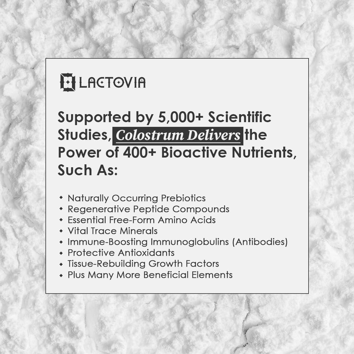 LACTOVIA Bovine Colostrum Powder | Grass-Fed Organic Colostrum Supplement | Gut & Immune Health Support | Raw, Unflavored | Keto, Gluten & Fat-Free | for Women & Men LACTOVIAAu supplements
