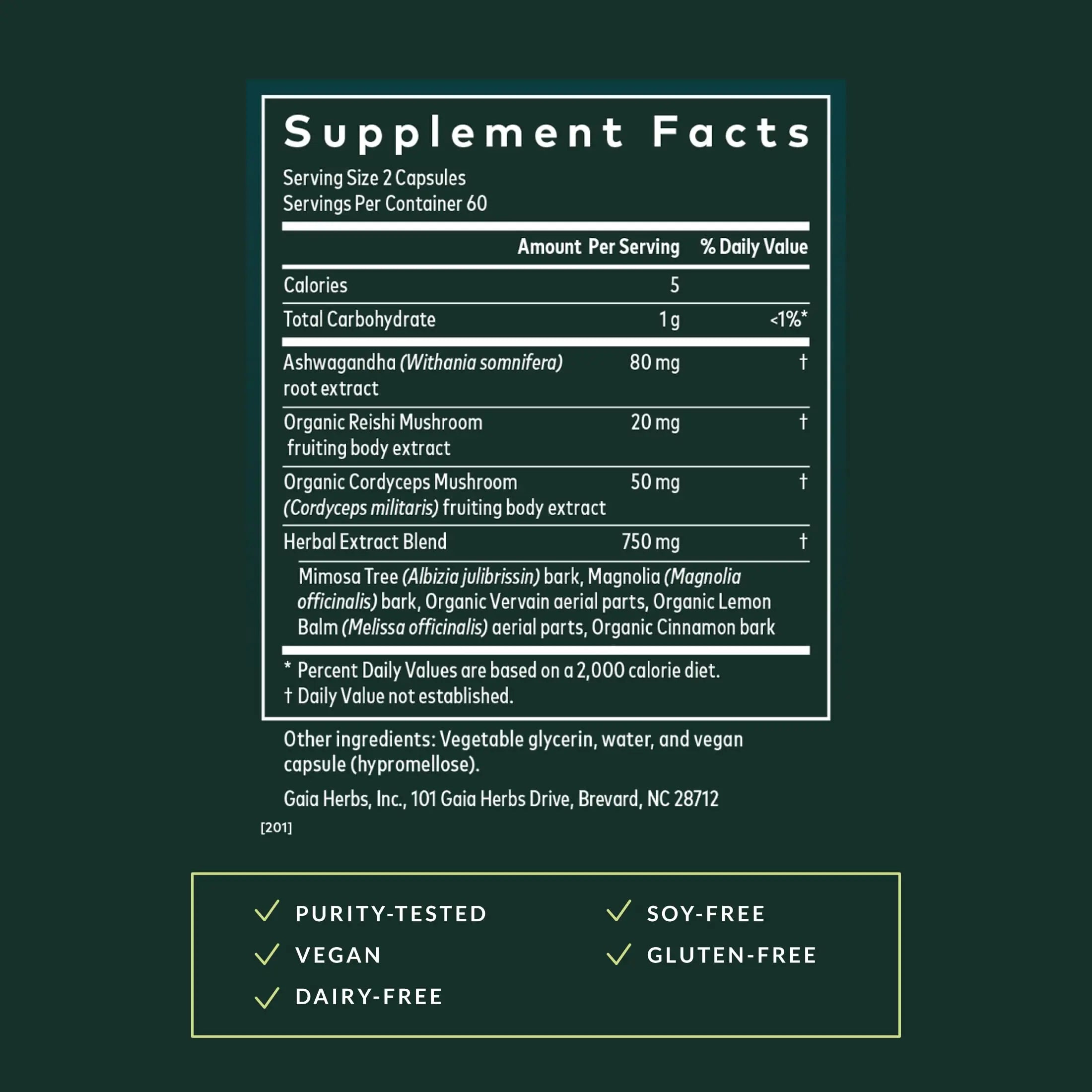 Gaia Herbs Adrenal Health Daily Support, Help Maintain Healthy Energy & Stress Levels*,120 Liquid Phyto-Caps Adrenal Health Nightly Restore, 120 Liquid Phyto-Caps - Bundle Gaia Herbsnz supplements