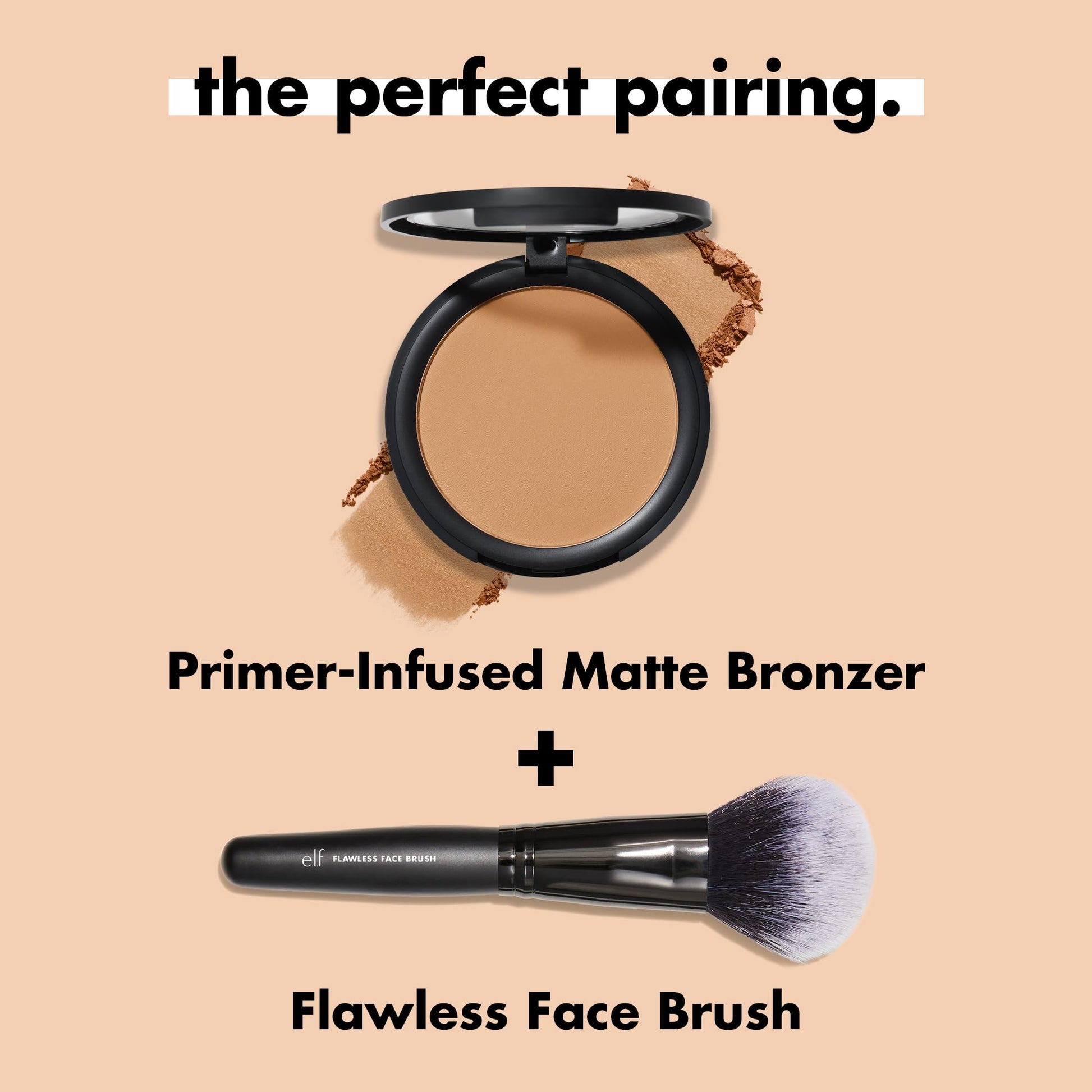 e.l.f. Primer-infused Bronzer, Long-Wear, Matte, Bold, Lightweight, Blends Easily, Contours Cheeks, Forever Sun Kissed, All-Day Wear, 0.35 Oz e.l.f.Au supplements