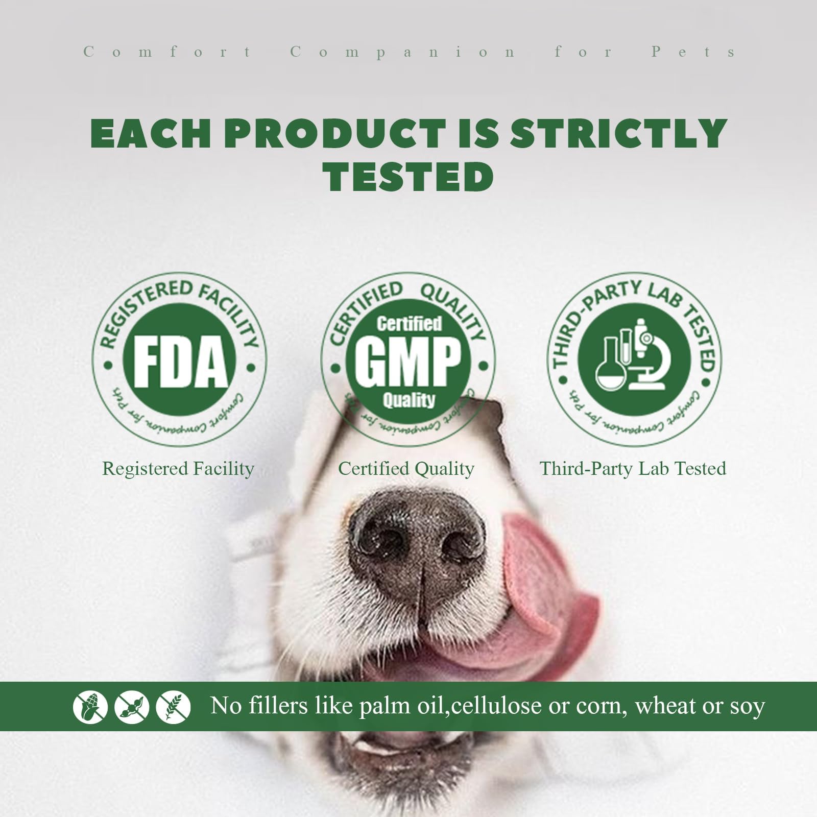Vetriuntrix Dog Dental Powder, Dental Powder for Dogs Teeth Cleaning and Breath Fresh, Dog Teeth Cleaning Powder with Natural Plants Ingredients and Postbiotics, 200g VetriuntrixAu supplements