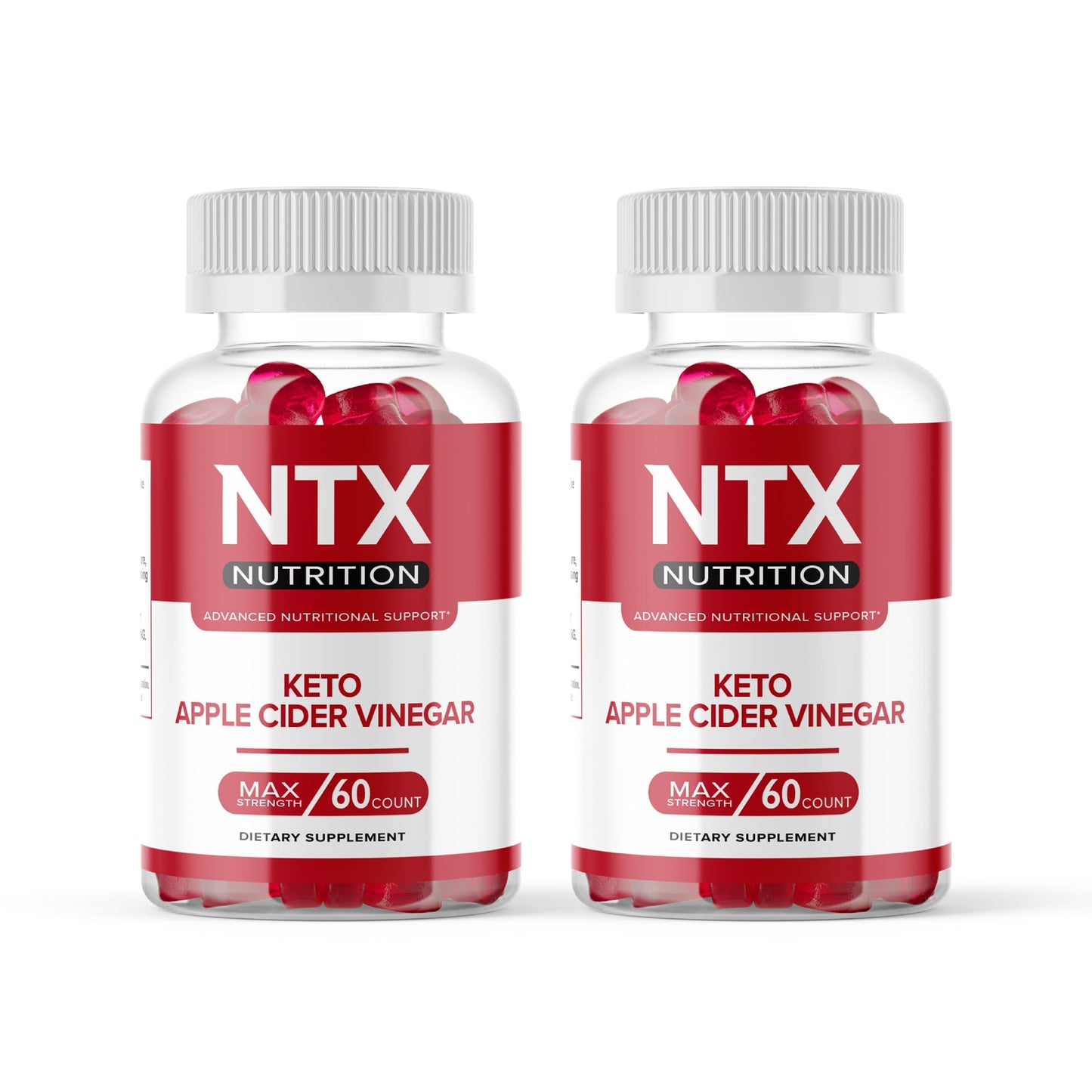 (Official 2 Pack) NTX Keto BHB Gummies for Weight Loss, NTX Keto ACV Gummies Advanc Max-BioUS supplements