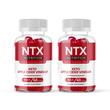 (Official 2 Pack) NTX Keto BHB Gummies for Weight Loss, NTX Keto ACV Gummies Advanc Max-BioUS supplements