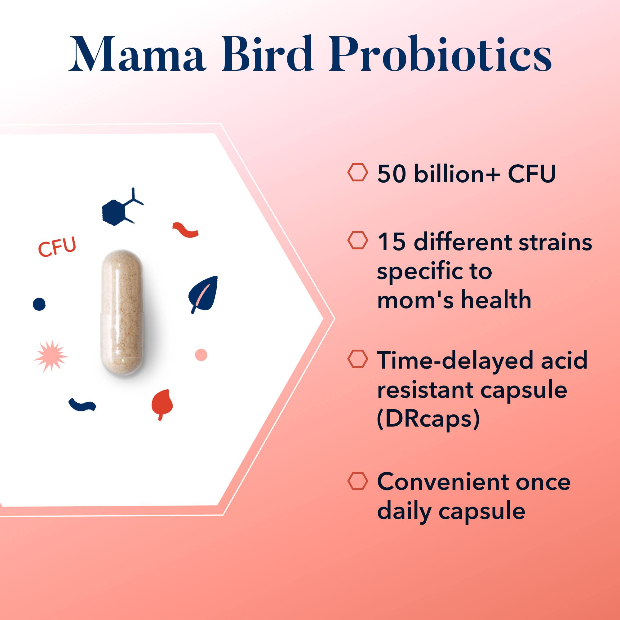 Best Nest Wellness Mama Bird Probiotics for Prenatal, Postnatal, Fertility, Women Digestive Best Nest WellnessUS supplements