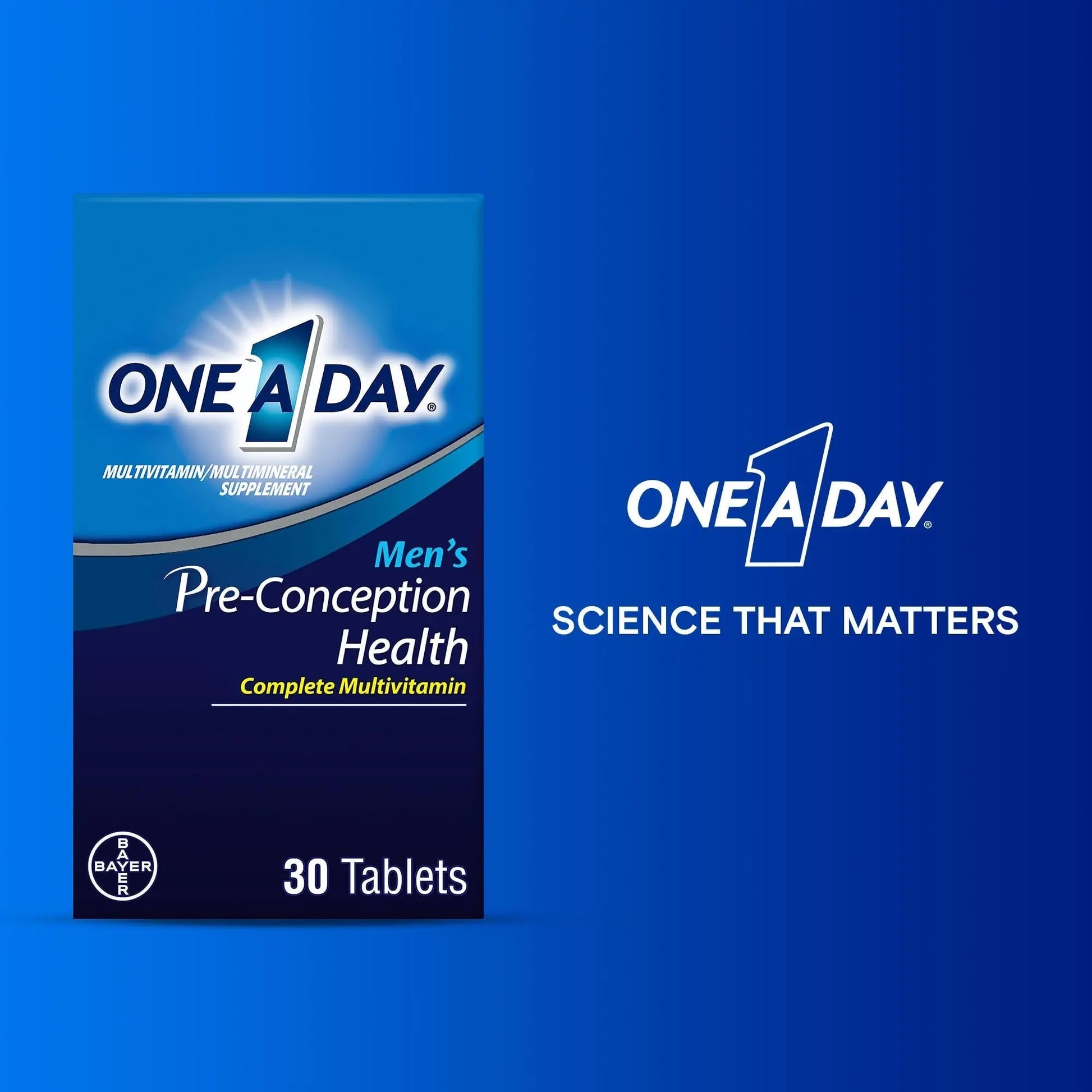 One A Day Men's Pre-Conception Health Multivitamin to Support Healthy Sperm, Supplement for Men ONE A DAYAu supplements
