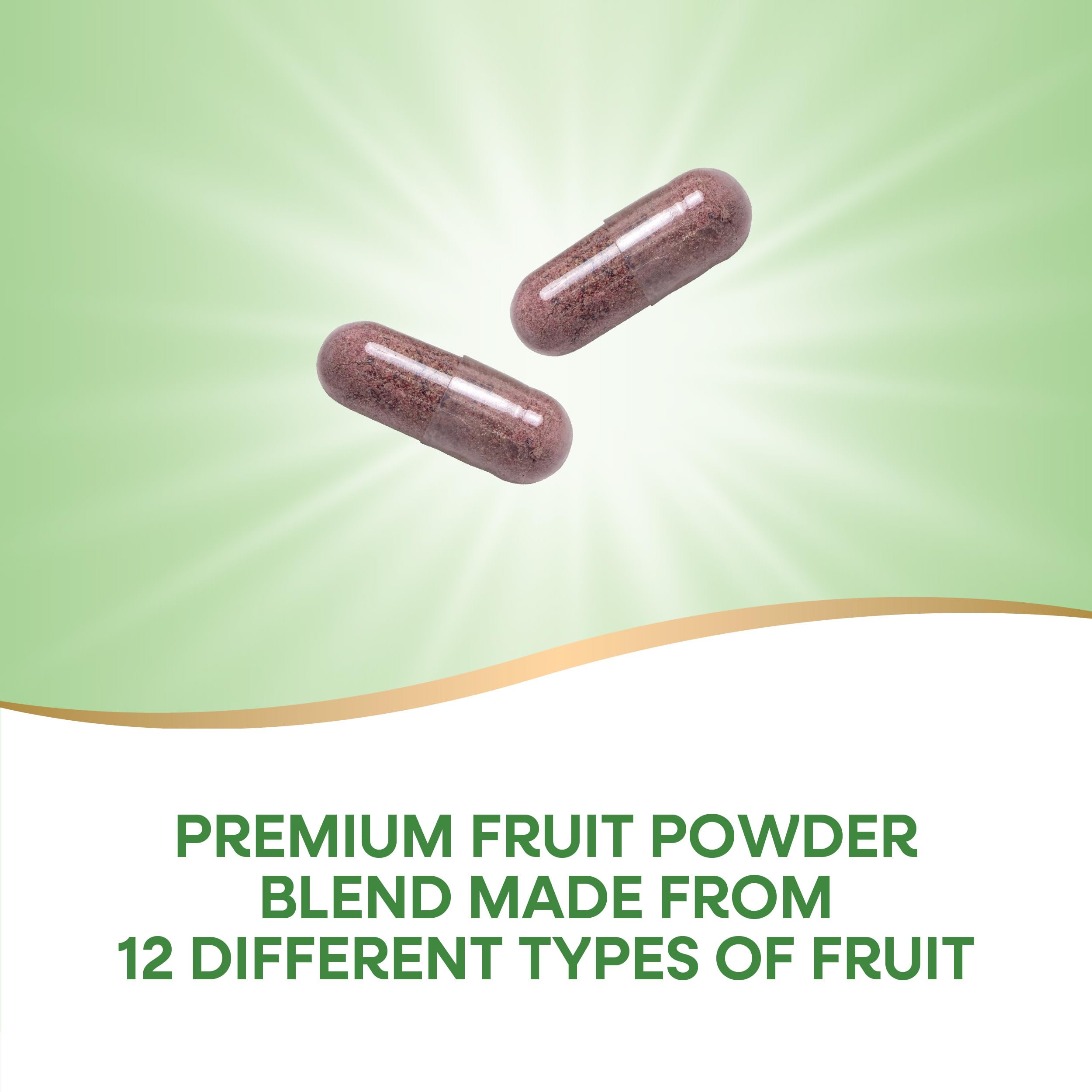 Nature's Way Orchard Fruits, Fruit Powder Blend, Contains 12 Different Fruits, 900mg Per 2-Capsule Serving, 60 Capsules Nature's WayAu supplements