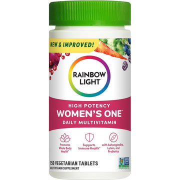 Rainbow Light Womens One High-Potency Daily Multivitamin, Womens Multivitamin Rainbow LightUS supplements