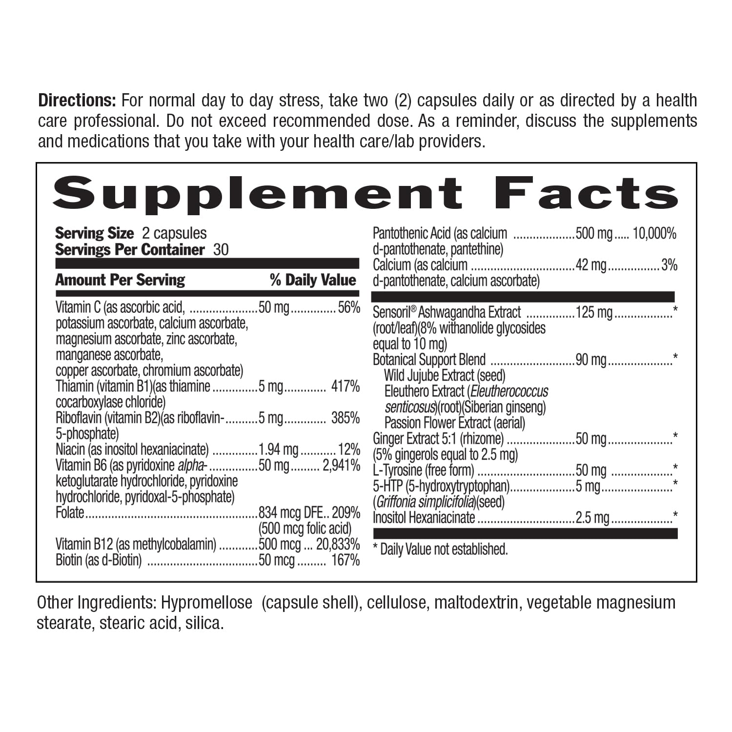 Country Life Stress Shield – Stress & Tension Relief Supplement with Ashwagandha, B-Vitamins for Energy & Emotional Well-Being, Supports Mental Clarity & Resilience, Gluten-Free, Vegan, 60 Capsules Country LifeAu supplements