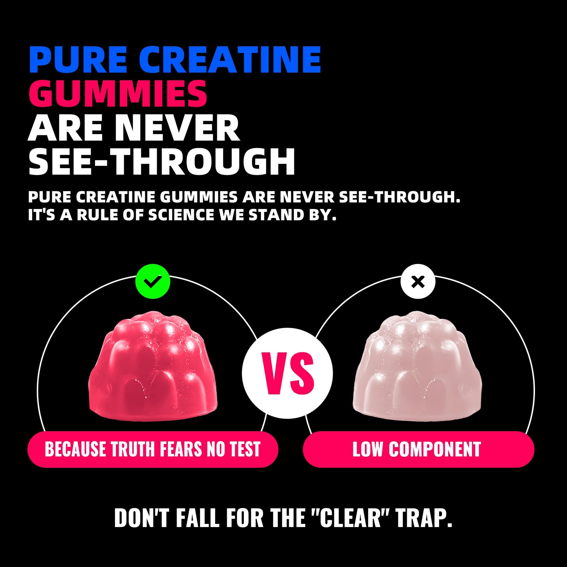 NSF Certified Creatine Gummy 5g - Creatine Monohydrate Gummies for Men & Women. Boost Focus,Strength, and Endurance, Anti-Melting Formula, Vegan, Gluten-Free, Non-GMO,(Raspberry & Blueberry 135 ct) AllcoovitaAu supplements