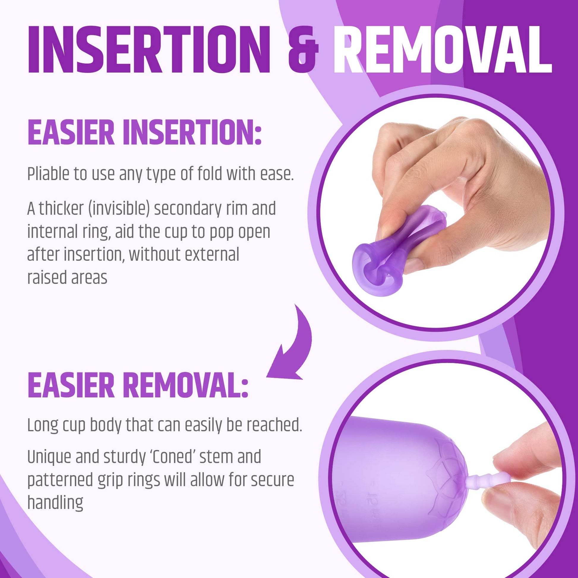 Venus Large Menstrual Cup – High Capacity for Heavy Flow -Made in USA - 100% Medical Grade Silicone VENUSAu supplements