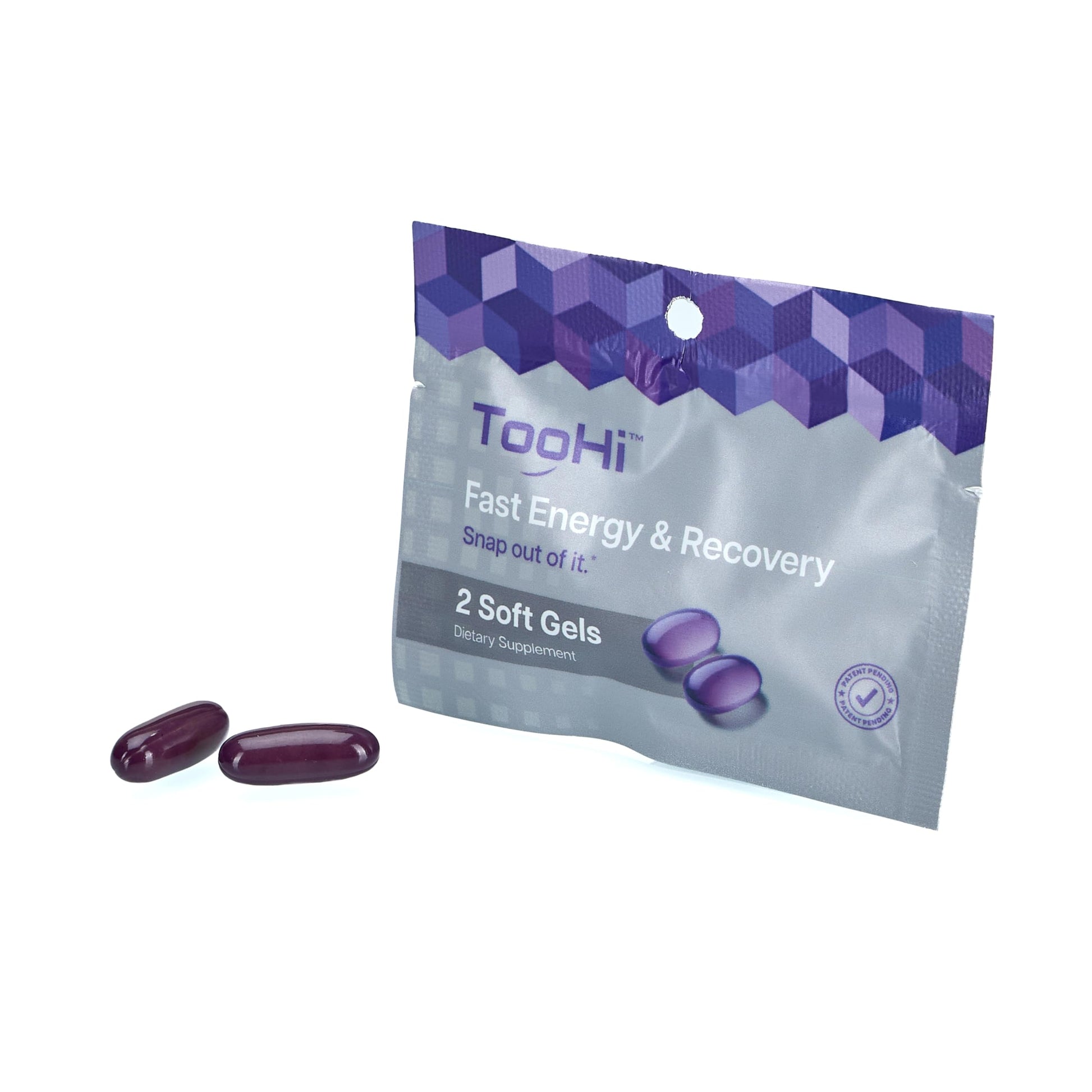 TooHi Reset Softgels - Proprietary Blend with Additional Caffeine (84mg), L-Theanine & Electrolytes | Patent Pending - 10 Doses TooHiAu supplements