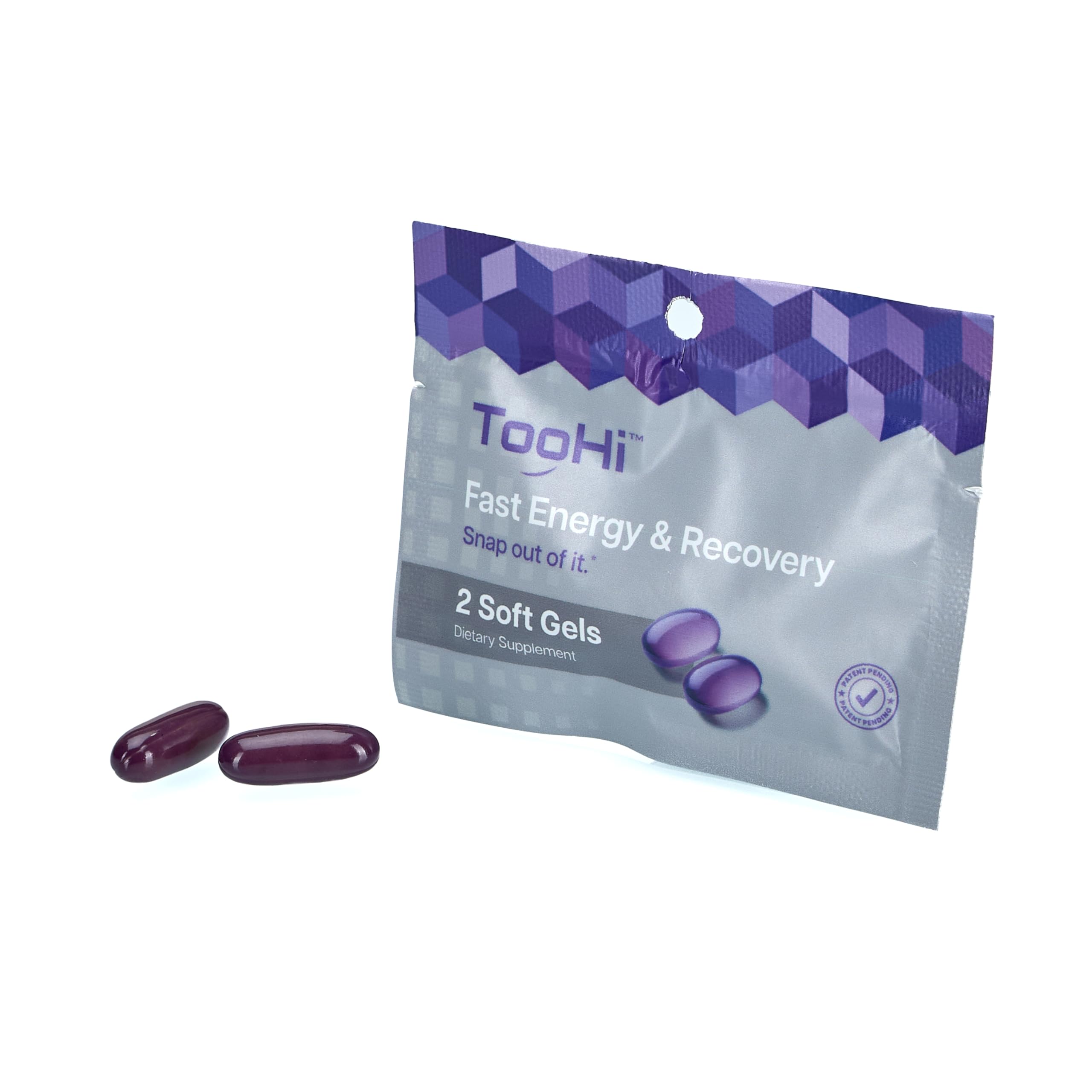 TooHi Reset Softgels - Proprietary Blend with Additional Caffeine (84mg), L-Theanine & Electrolytes | Patent Pending - 10 Doses TooHiAu supplements