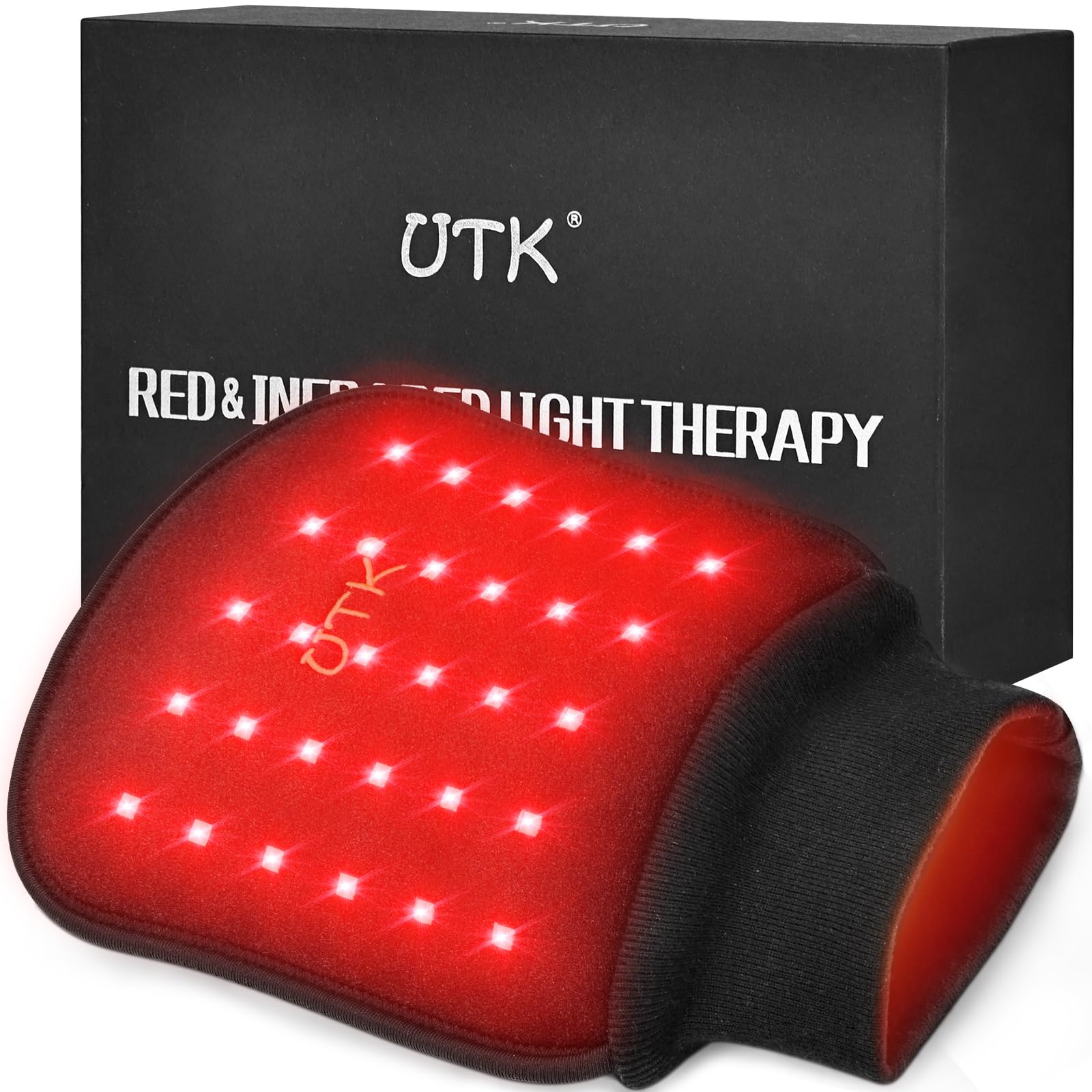 UTK Red Light Therapy Glove for Hands, Double-Sided Infrared Light Therapy Device for Finger UTKAu supplements