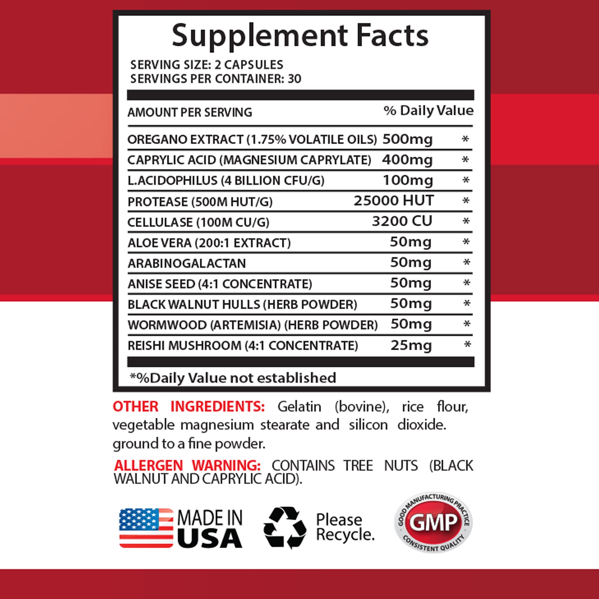 Immunity Support Supplement - Candida Away Plus - Candida Digestive - Candida Cleanse Extra Strength Health Solution PrimeAu supplements