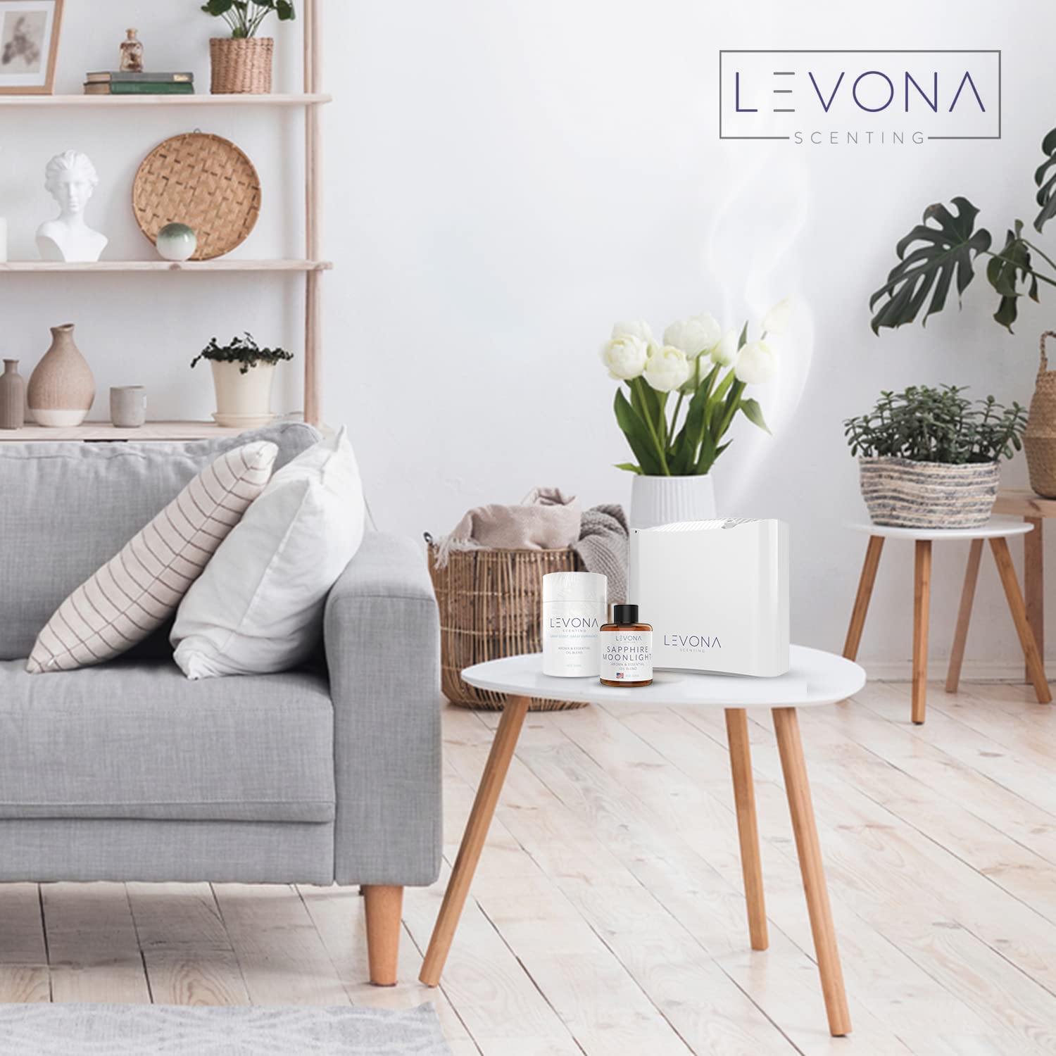 Levona Scent Pure Essential Oils For Diffusers For Home, Hotel & Office - Sapphire Moonlight Essential Oil LEVONA SCENTAu supplements