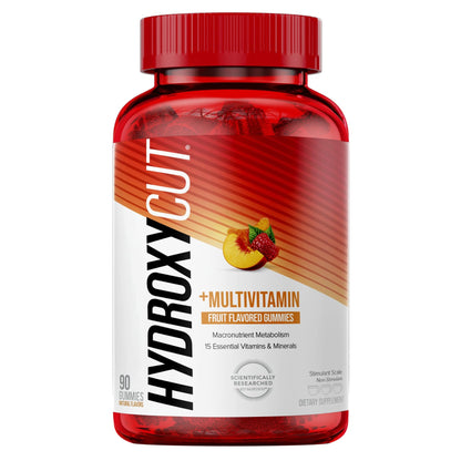 Hydroxycut Caffeine-Free Gummy for Women & Men 15 Essential Vitamins HydroxycutUS supplements