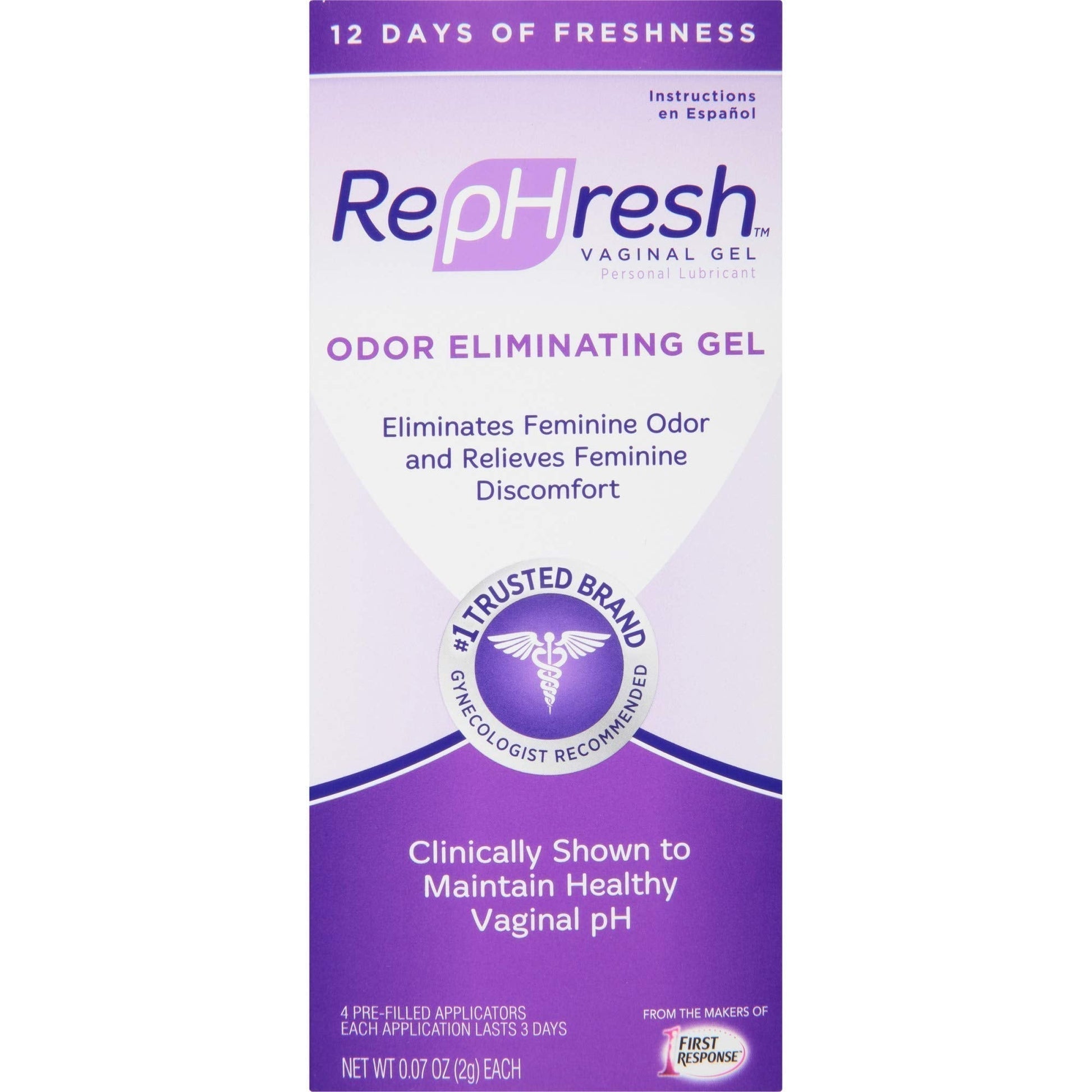 RepHresh Odor Eliminating Vaginal Gel, 4ct (0.07oz) RepHreshAu supplements