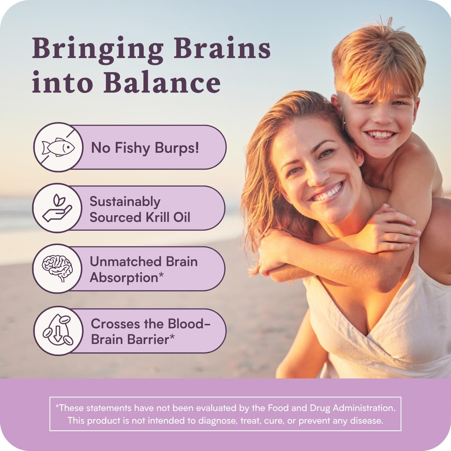 Omega w/LYSOVETA LPC | EPA & DHA Supplements for Brain Health | Focus, Attention, Memory, & Mood | 6X Higher Absorption Than Fish Oil | Omega-3 Fatty Acid Supplements | Highest Potency LPC-DHA AccentrateAu supplements