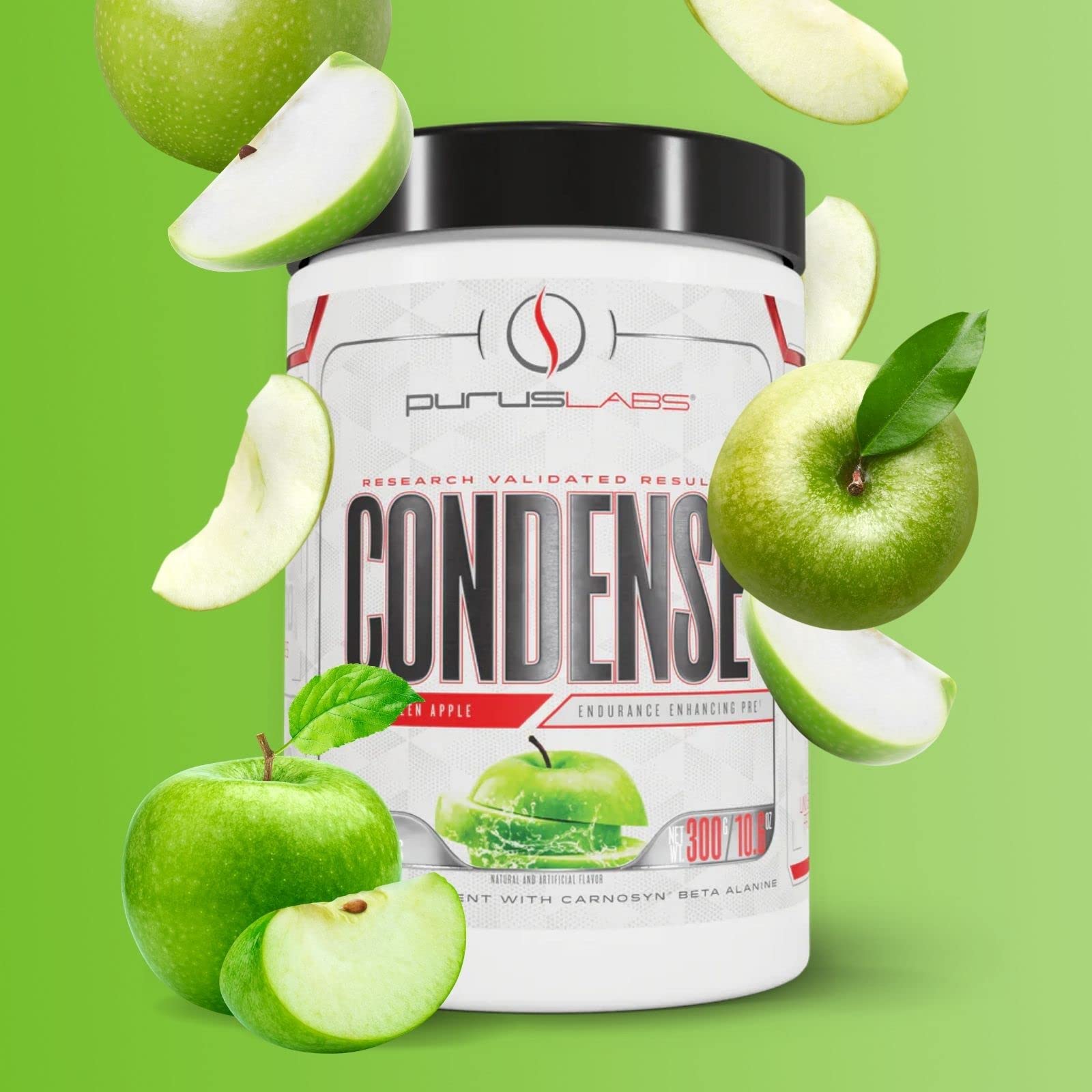 Purus Labs CONDENSE PreWorkout Powder, 40 Servings (Crisp Green Apple) Purus LabsAu supplements