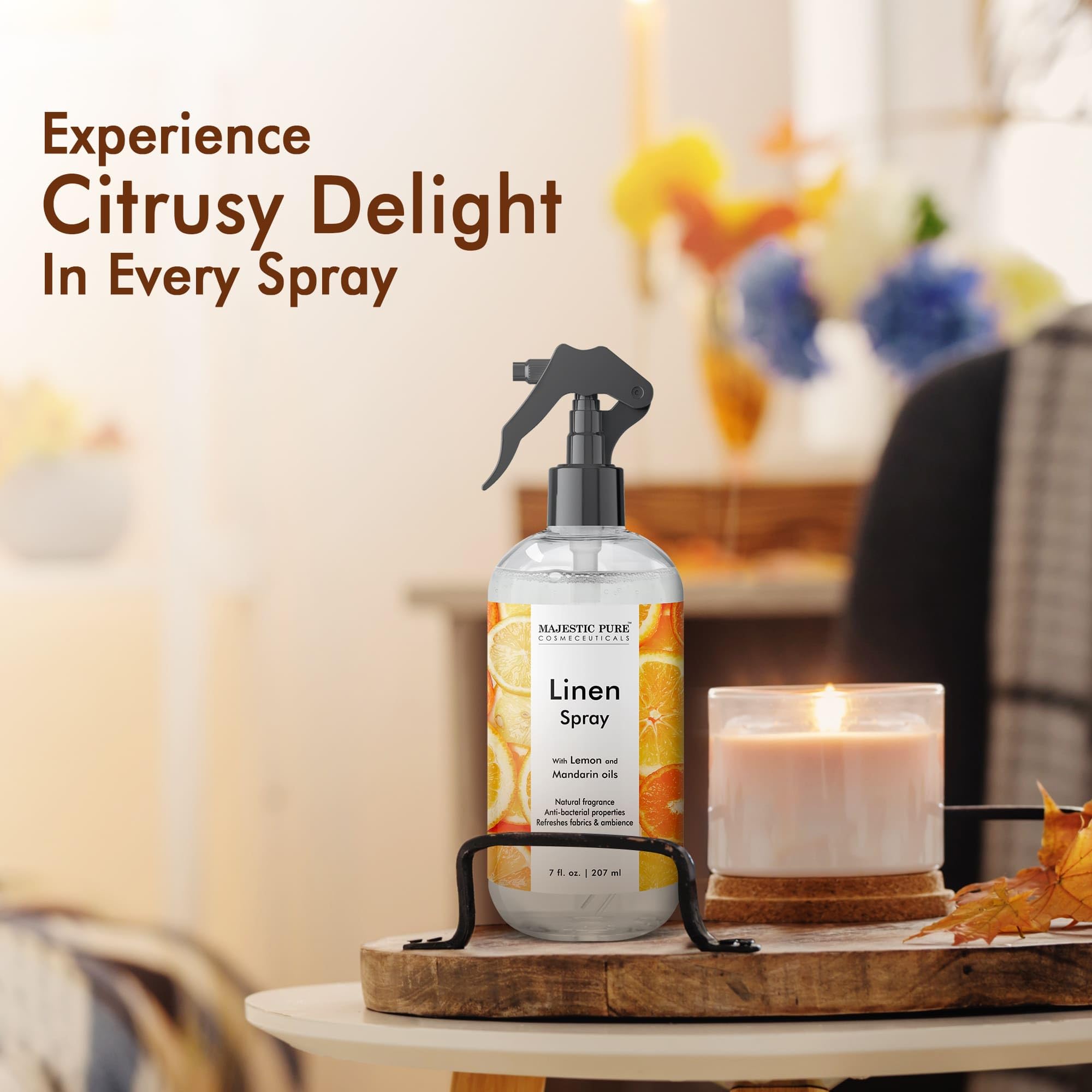 Majestic Pure Linen Spray | All Natural Fragrance | Spray for Pillows, Bedding, Sheets, Clothing MAJESTIC PUREAu supplements