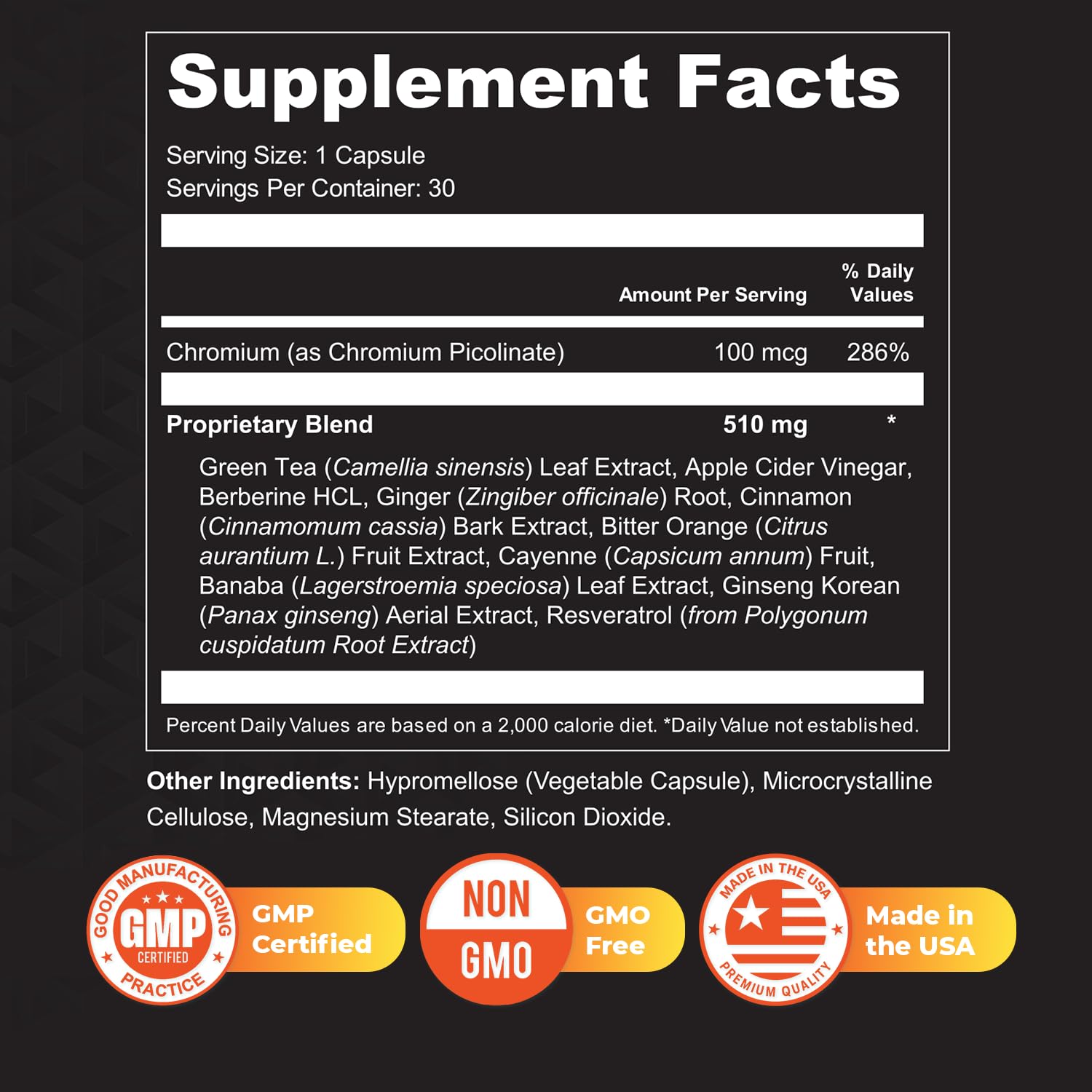 Laellium Capsules – Natural Supplement with Green Tea, Apple Cider Vinegar & Ginseng – Non-GMO, Supports Wellness – 30 Capsules, 1 Month Supply Nature’s NutriWaveAu supplements