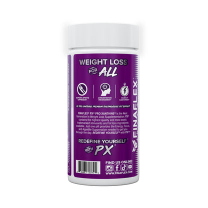 FINAFLEX PX PRO Xanthine - 60 Capsules - Thermogenic - Promotes Energy, Focus & Appetite Suppression FINAFLEXUS supplements