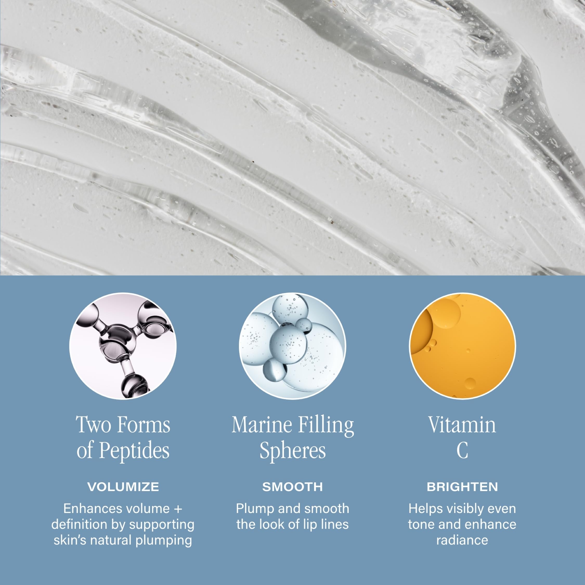 SKINN Lip Amplifying Serum, Lip6X with Peptides - Deep Moisturizing Serum Plumps, Hydrates & Smooths Lips & Boosts Collagen Production - Lip Care Products for Women SKINNAu supplements