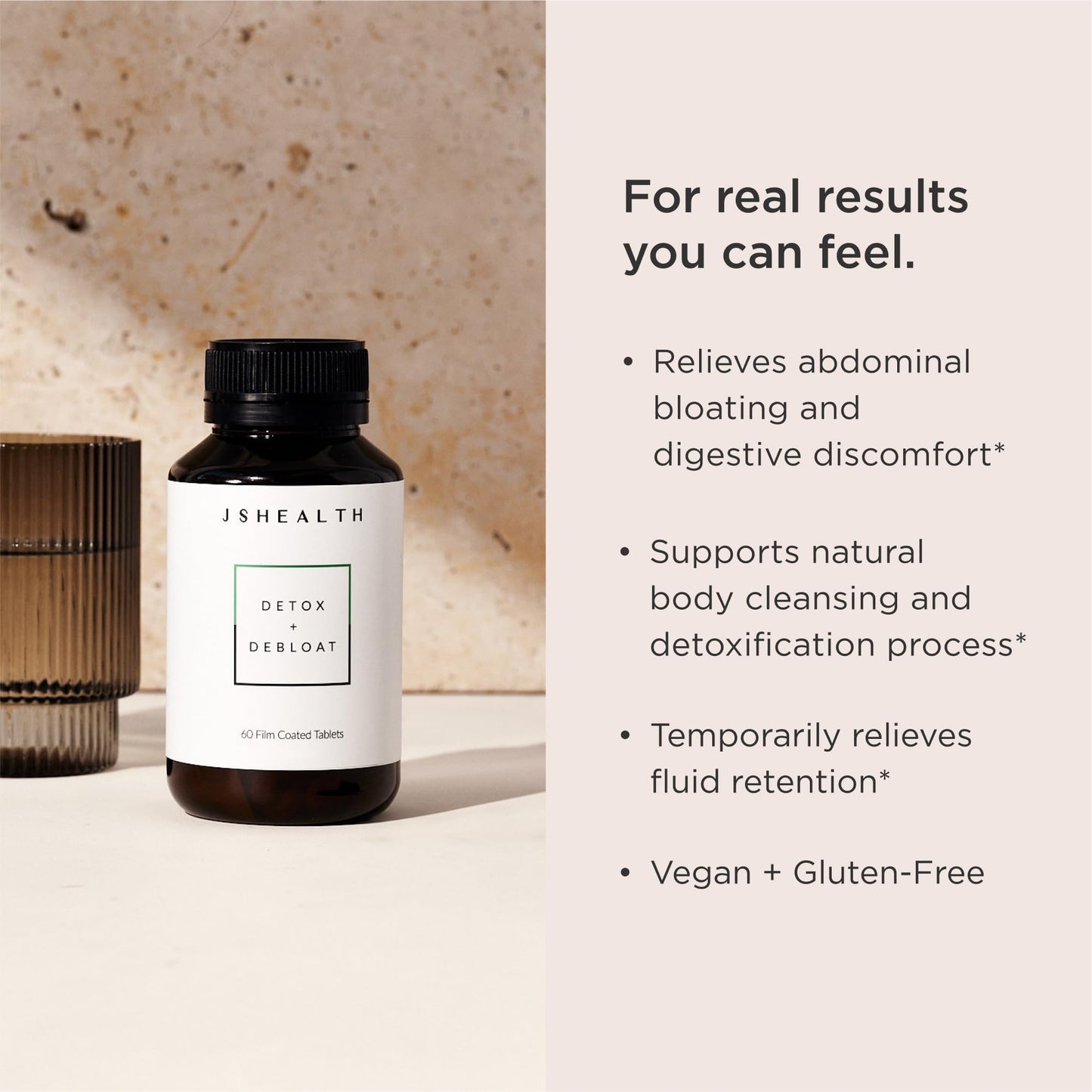 JSHealth Vitamins Detox and Debloat Liver Health Formula | Liver Detox Pills | Debloating JSHealthUS supplements