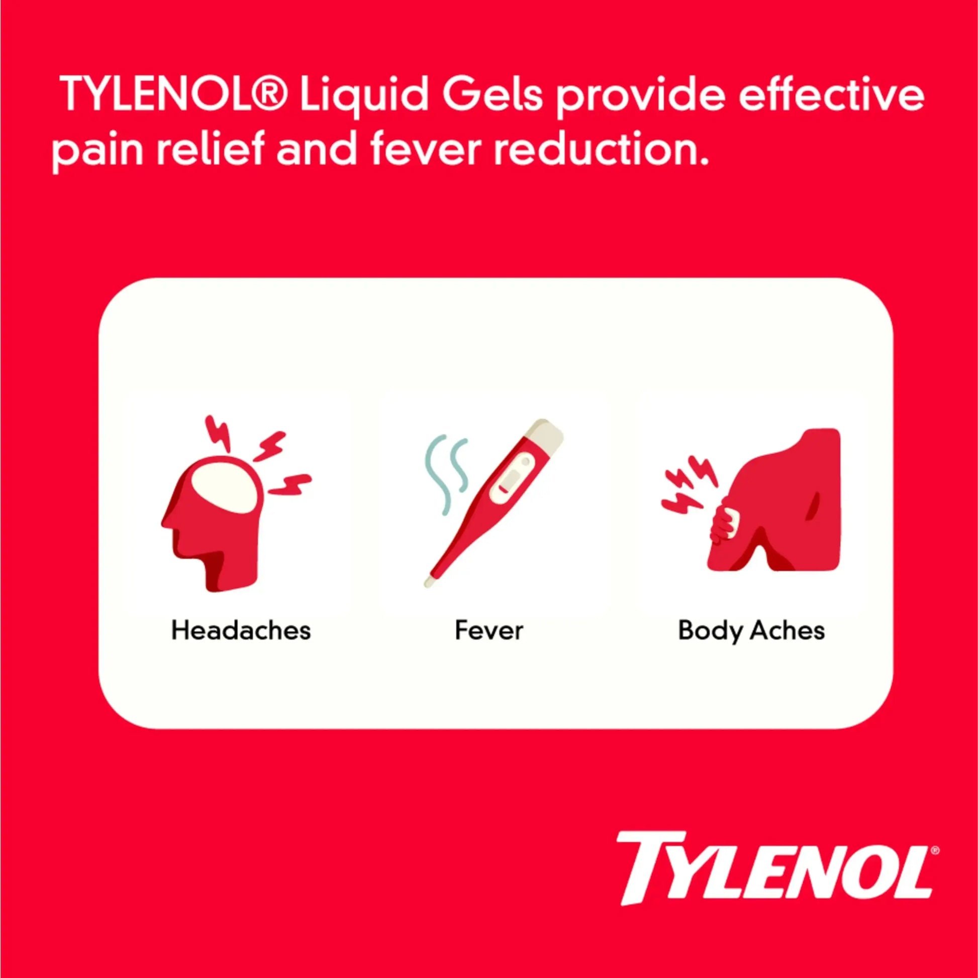 Tylenol Extra Strength Liquid Gels, Fast, Strong Pain Relief, Fever Reducer for Adults with 500 mg Acetaminophen, Fast-Acting Liquid Gel Capsules for Headaches & Minor Pain Relief, 75 Count TylenolAu supplements