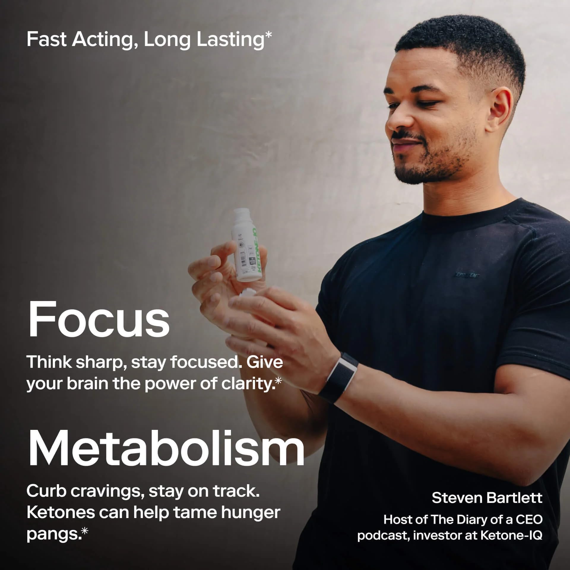 Ketone-IQ No Caffeine Performance Energy Shots – Ketone Fuel for Focus & Endurance, Metabolism Support, 10g Ketones, 24 Pack (Peach) Ketone-IQAu supplements