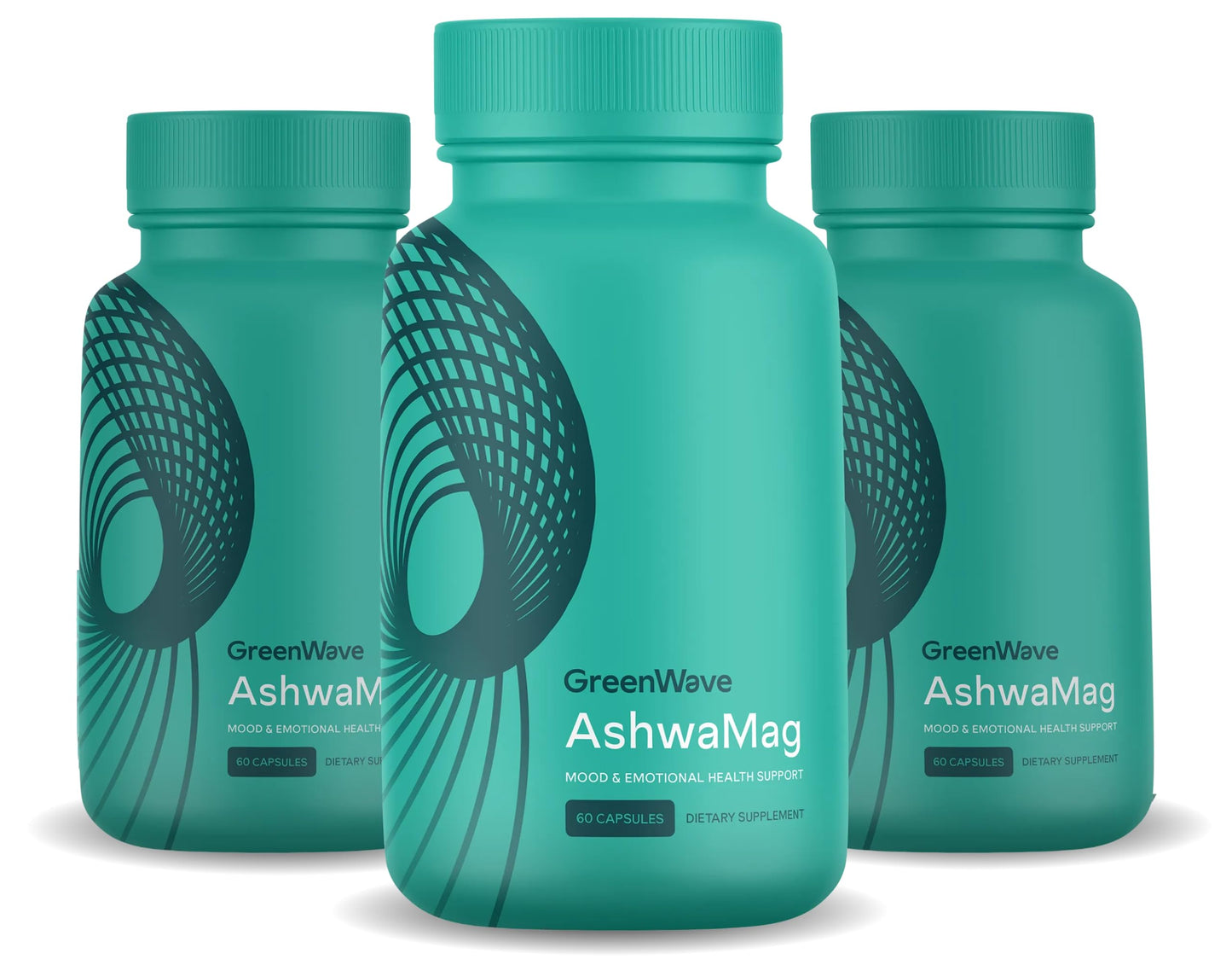AshwaMag by GreenWave Nutrition | 5 Clinically Studied Ingredients | Happier & Motivated AshwaMagUS supplements
