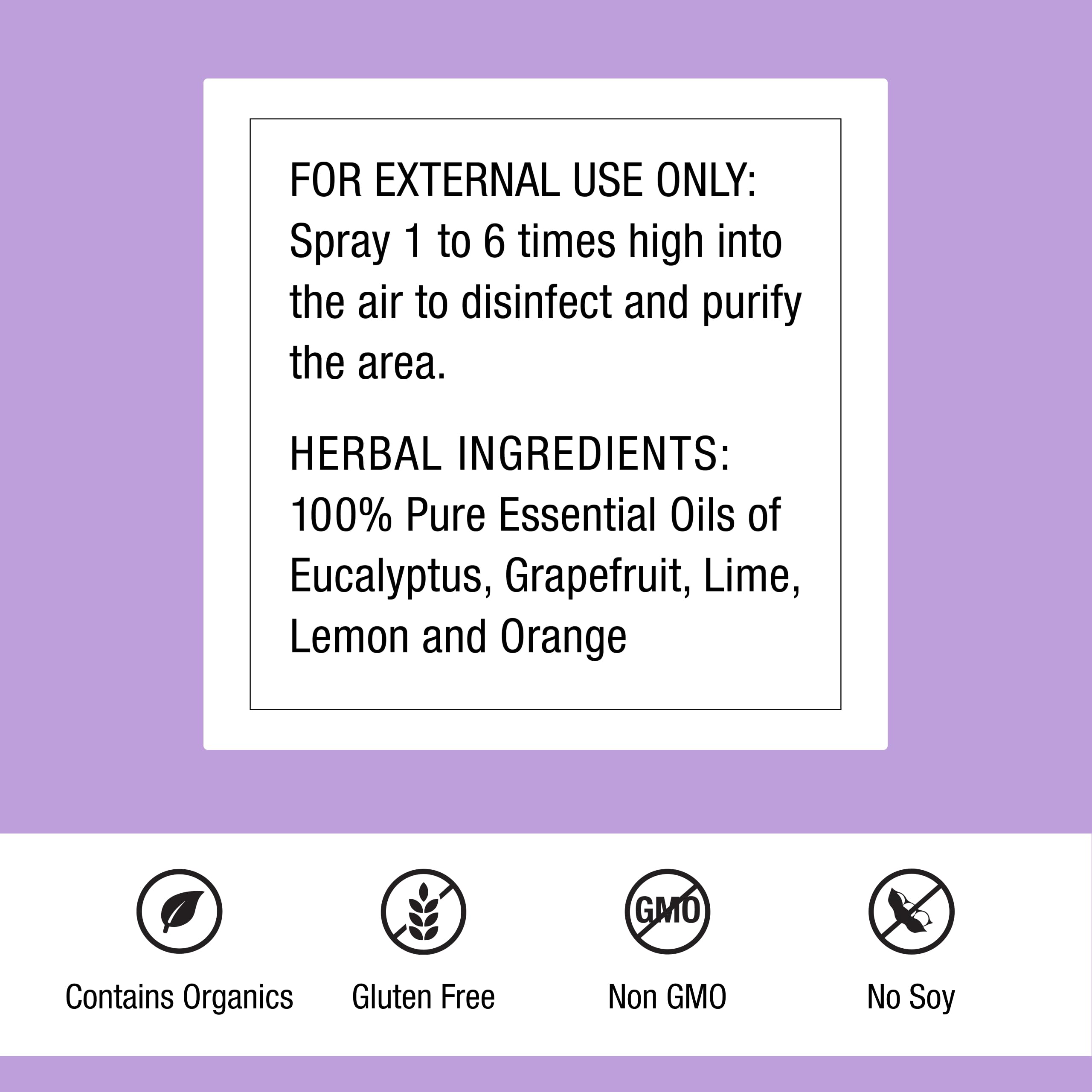 Dr. Schulze's Air Detox - Air Spray for Immune Support - Essential Oils - Uplifting, Calm Atmosphere - Fresh Home - Organic Herbal Formula - 4 oz Dr. Schulze'sAu supplements