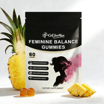 YFDSRF Feminine Balance Probiotic Gummies for Women - with Hawaiian Pineapple, pH Balance Support, Healthy Odor & Flora, Vaginal & Immune Health, Vegan Dietary Supplement - 60 Gummies (1) YFDSRFAu supplements
