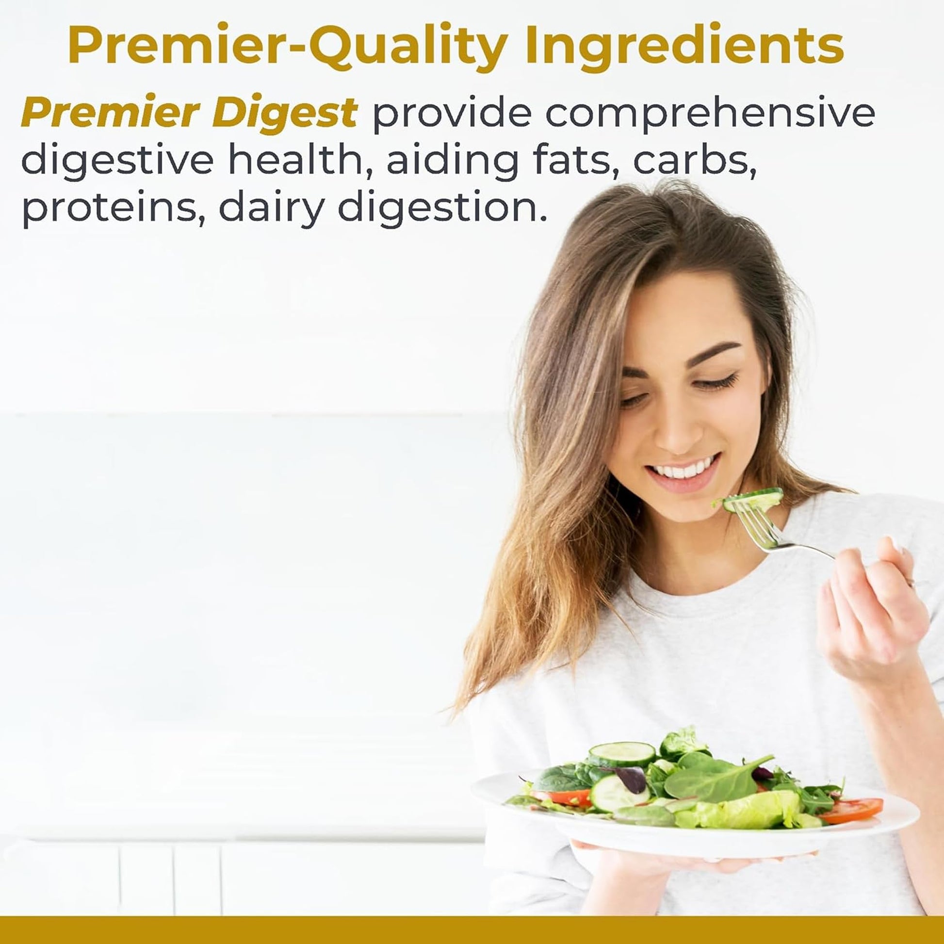 Premier Research Labs Active Digestive Enzymes with Probiotic and Prebiotics - Promotes Full-Spectrum Digestive Support - with Amylase, Protease & Lipase, 60 Plant-Sourced Capsules Premier Research LabsAu supplements