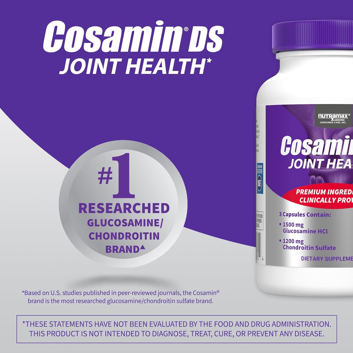 Cosamin DS for Joint Health Comfort & Mobility, 2 Count Cosamin DSAu supplements