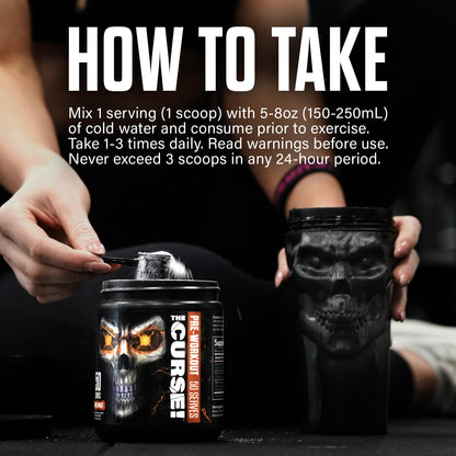 JNX SPORTS The Curse! Pre Workout Powder - Tropical Storm 50 Servings | Preworkout JNX SPORTSUS supplements