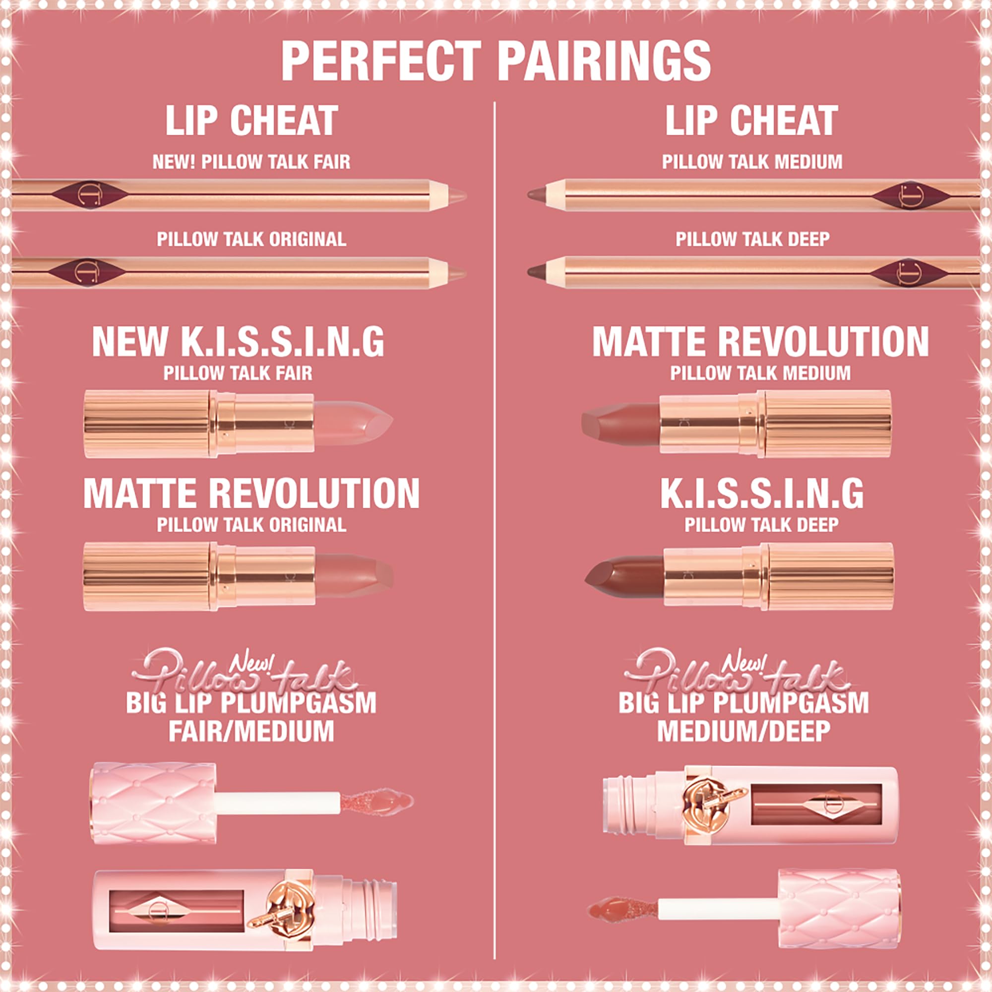 Charlotte Tilbury Pillow Talk Plumpgasm Lip Gloss - Hydrating Lip Plumper with Hyaluronic Acid & Plumpgasm Heat + Ice Technology for Juicy, Glossy Fullness - Fair/Medium Charlotte TilburyAu supplements