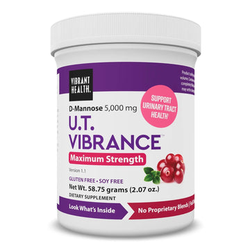 Vibrant Health, U.T. Vibrance Powder, Crisis Intervention for Urinary Tract Health, 10 Servings Vibrant HealthAu supplements